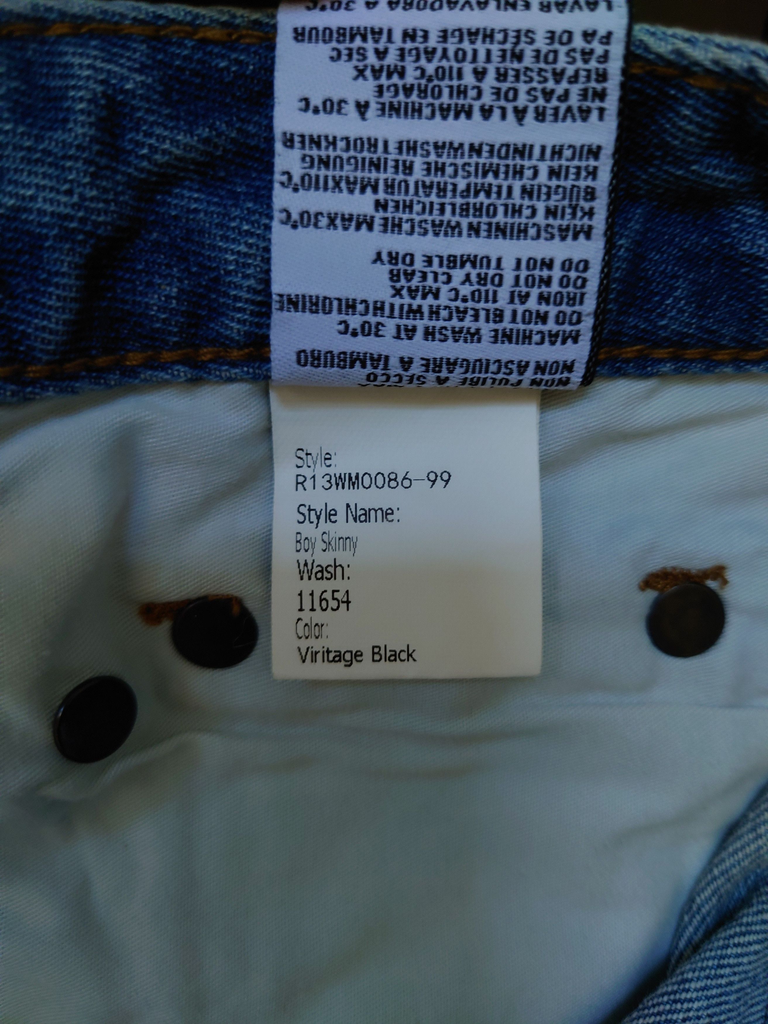 R13 R13 x Levi's crossover jeans Size 30" / US 8 / IT 44 - 9 Thumbnail
