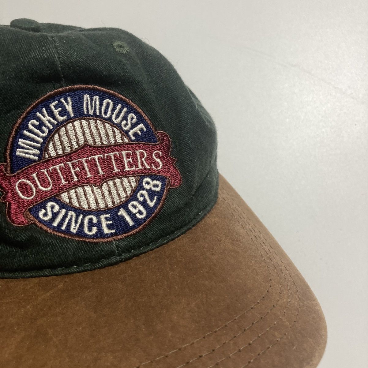Disney vintage disney mickey mouse outfitters made in usa hat Size ONE SIZE - 2 Thumbnail