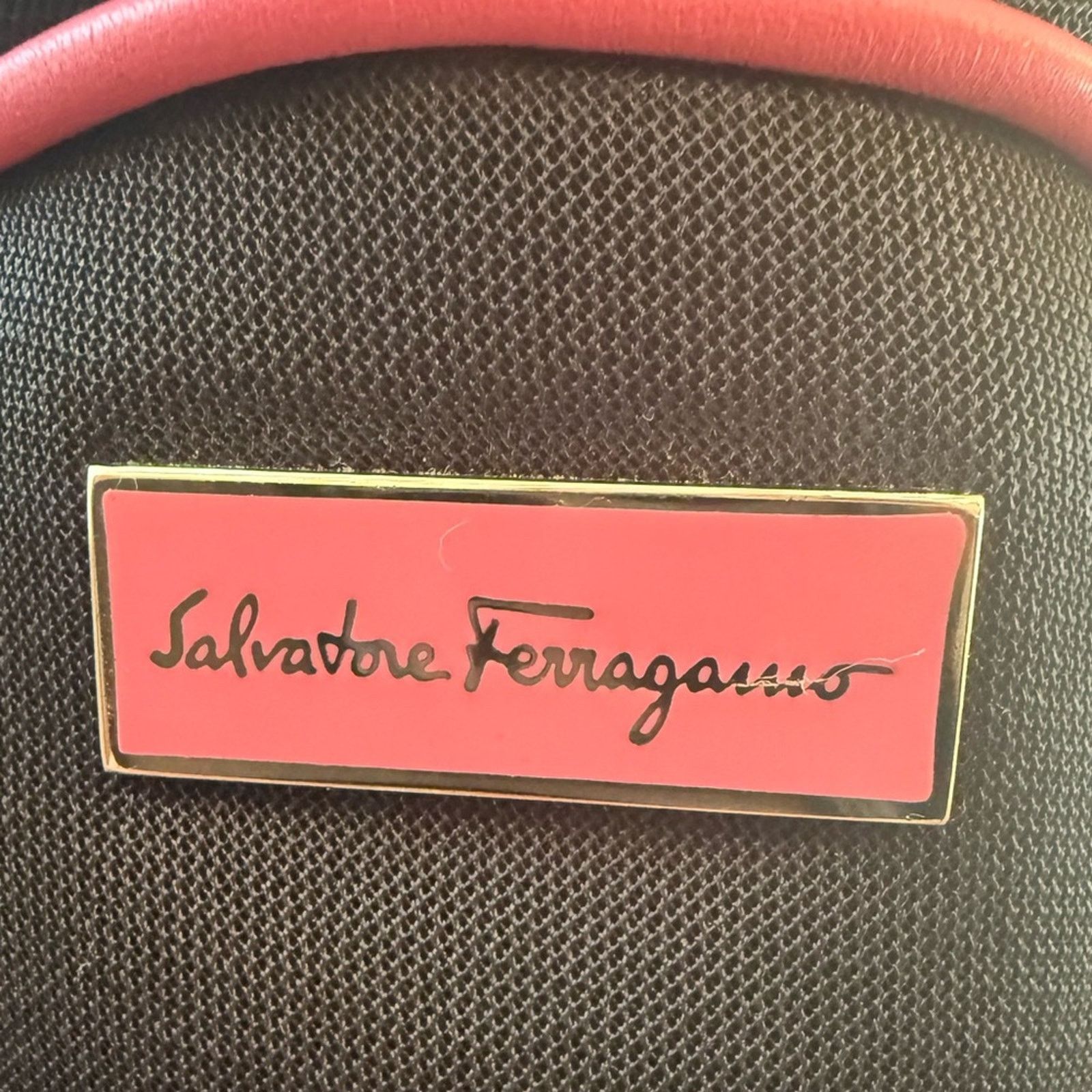 Salvatore Ferragamo Salvatore Ferragamo Black Tote w/Card & Dustbag Size ONE SIZE - 3 Thumbnail
