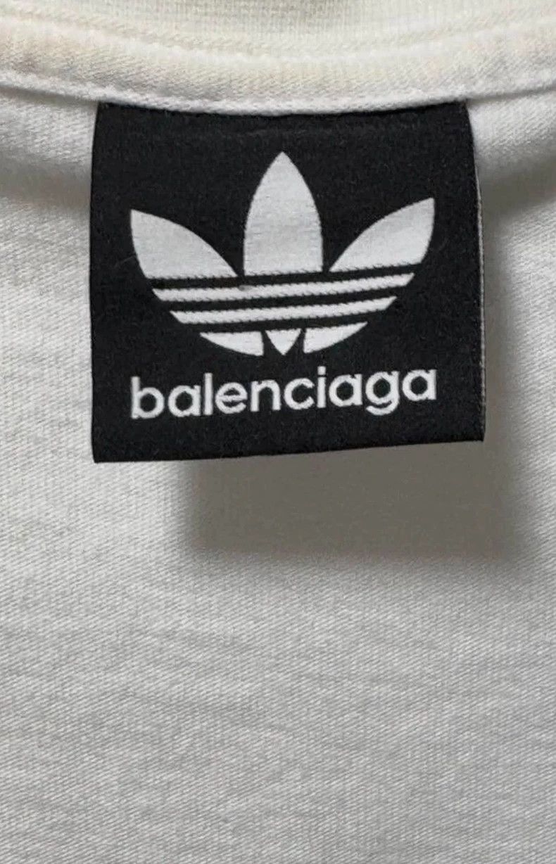 Balenciaga Balenciaga Logo monogram embroidered short-sleeved T-shirt Size US S / EU 44-46 / 1 - 3 Thumbnail