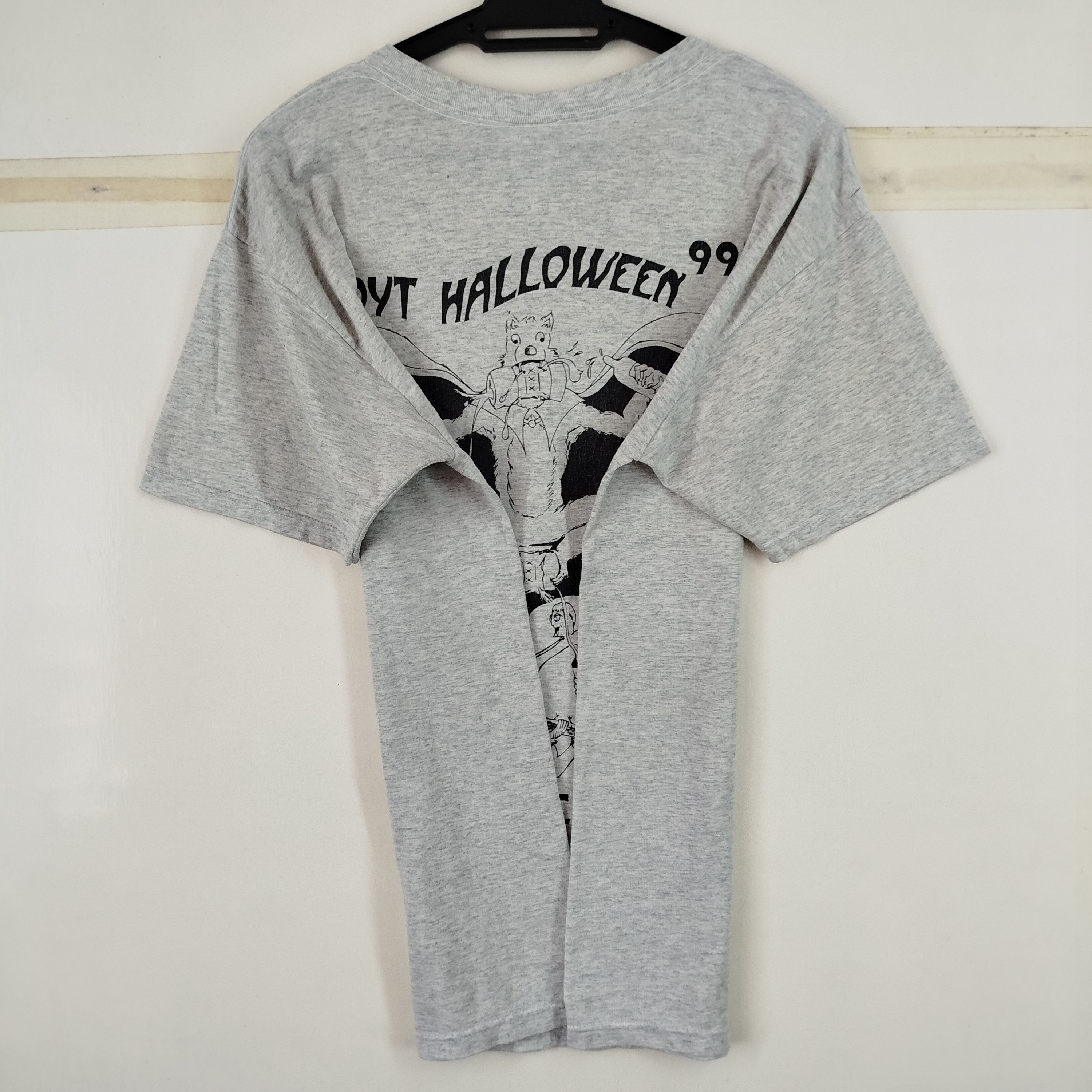 Fruit Of The Loom × Vintage Vintage Hoyt Halloween 99's Big Backhit FOTL Size US L / EU 52-54 / 3 - 3 Thumbnail