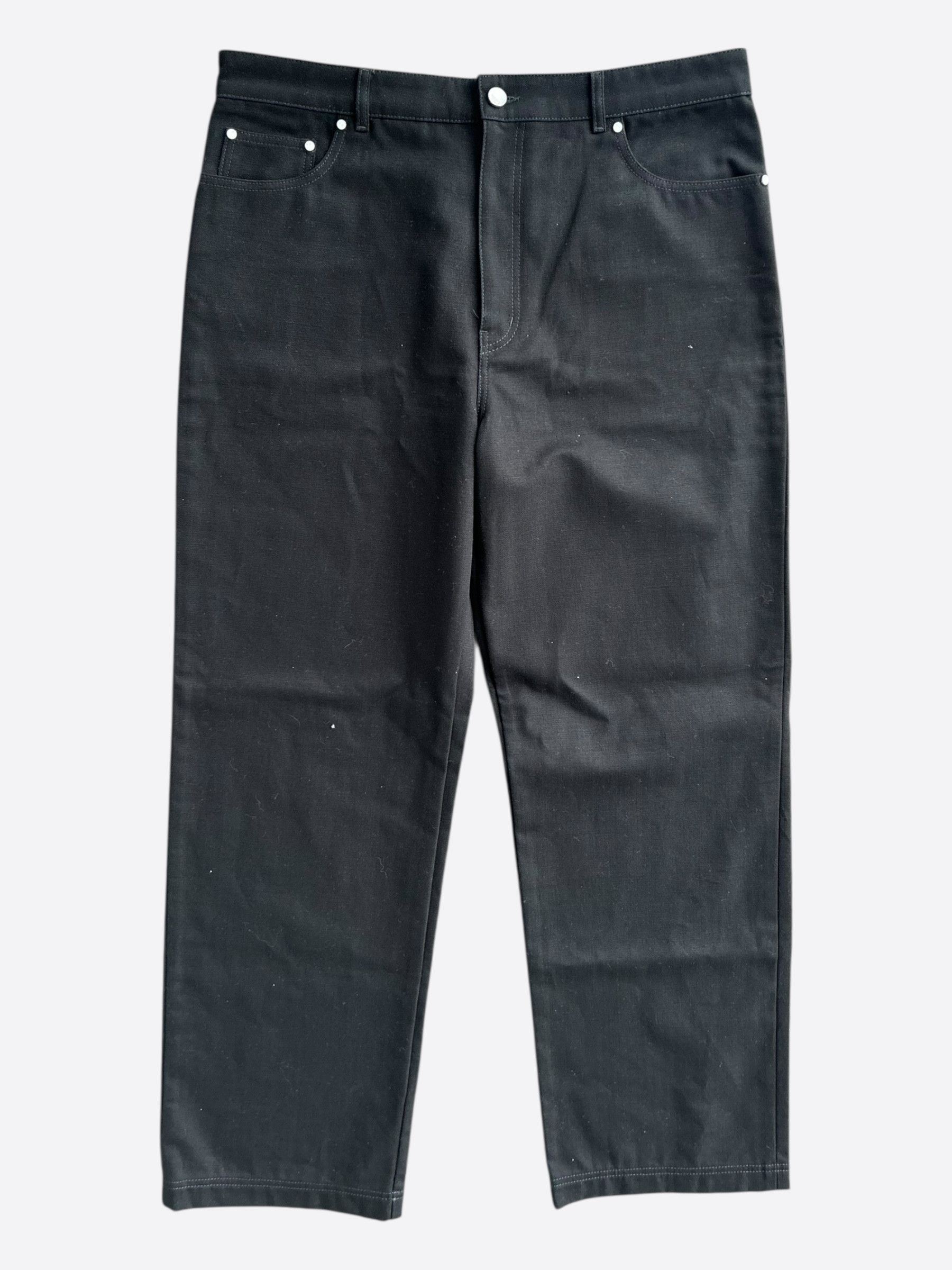 Louis Vuitton Louis Vuitton Black Skate Jeans Size US 40 / EU 56 - 1 Thumbnail