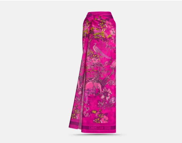 Dior o1w1db10425 34JOU33 Size: OS / Voyage Sarong in Multicolor Size ONE SIZE - 1 Thumbnail