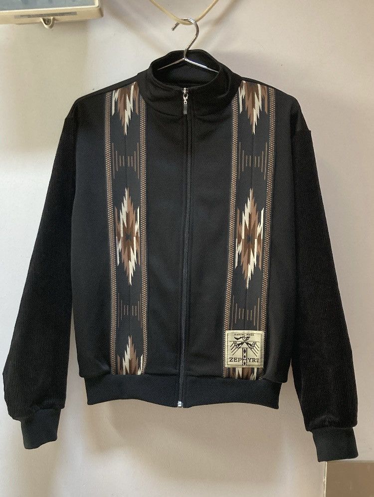 Kapital Kapital corduroy black kochi zephyr track jacket Size US S / EU 44-46 / 1 - 1 Thumbnail