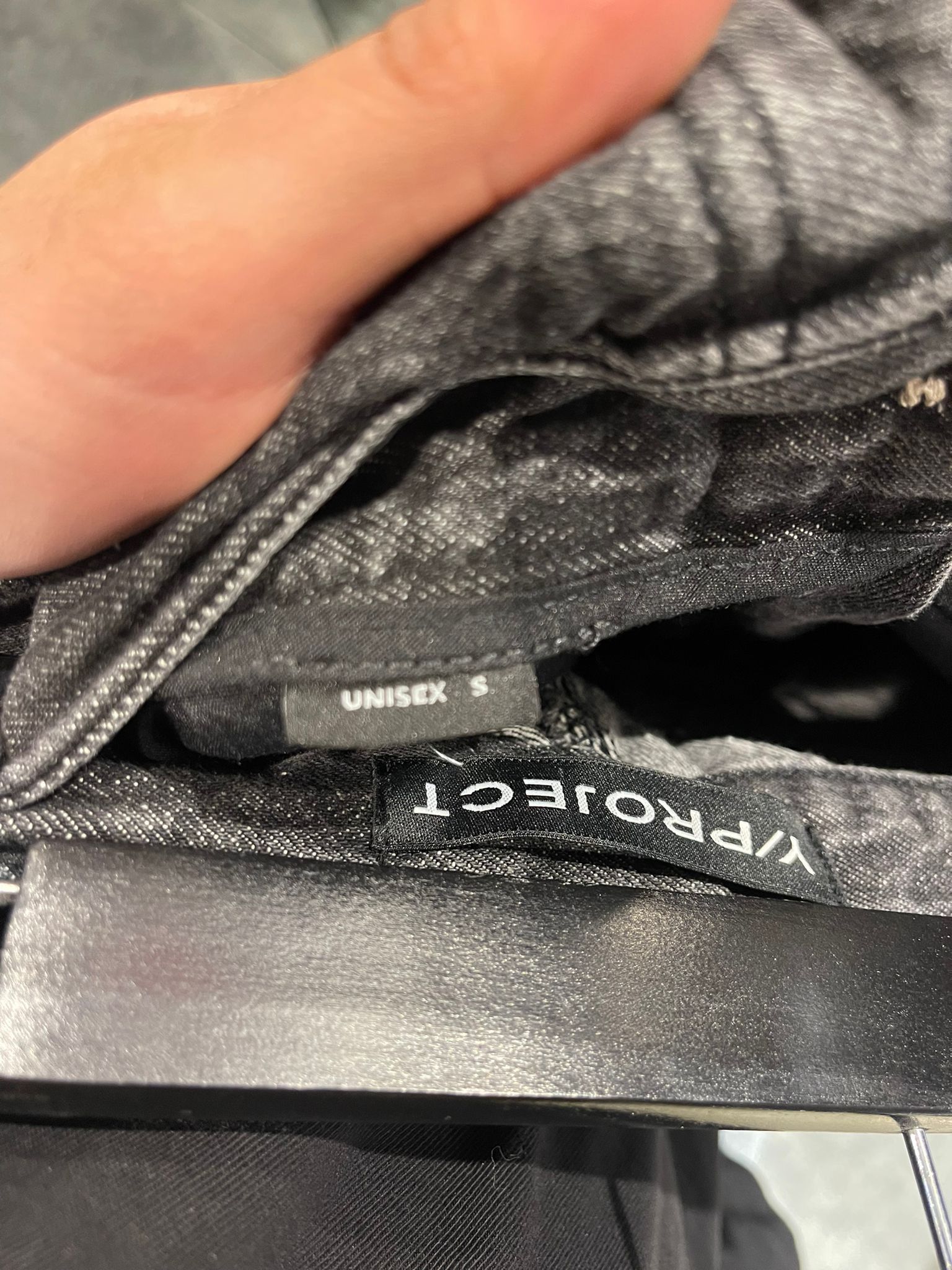 Y/Project Y/Project Pilot Pop-Up Denim Black Jeans Size US 30 / EU 46 - 4 Thumbnail