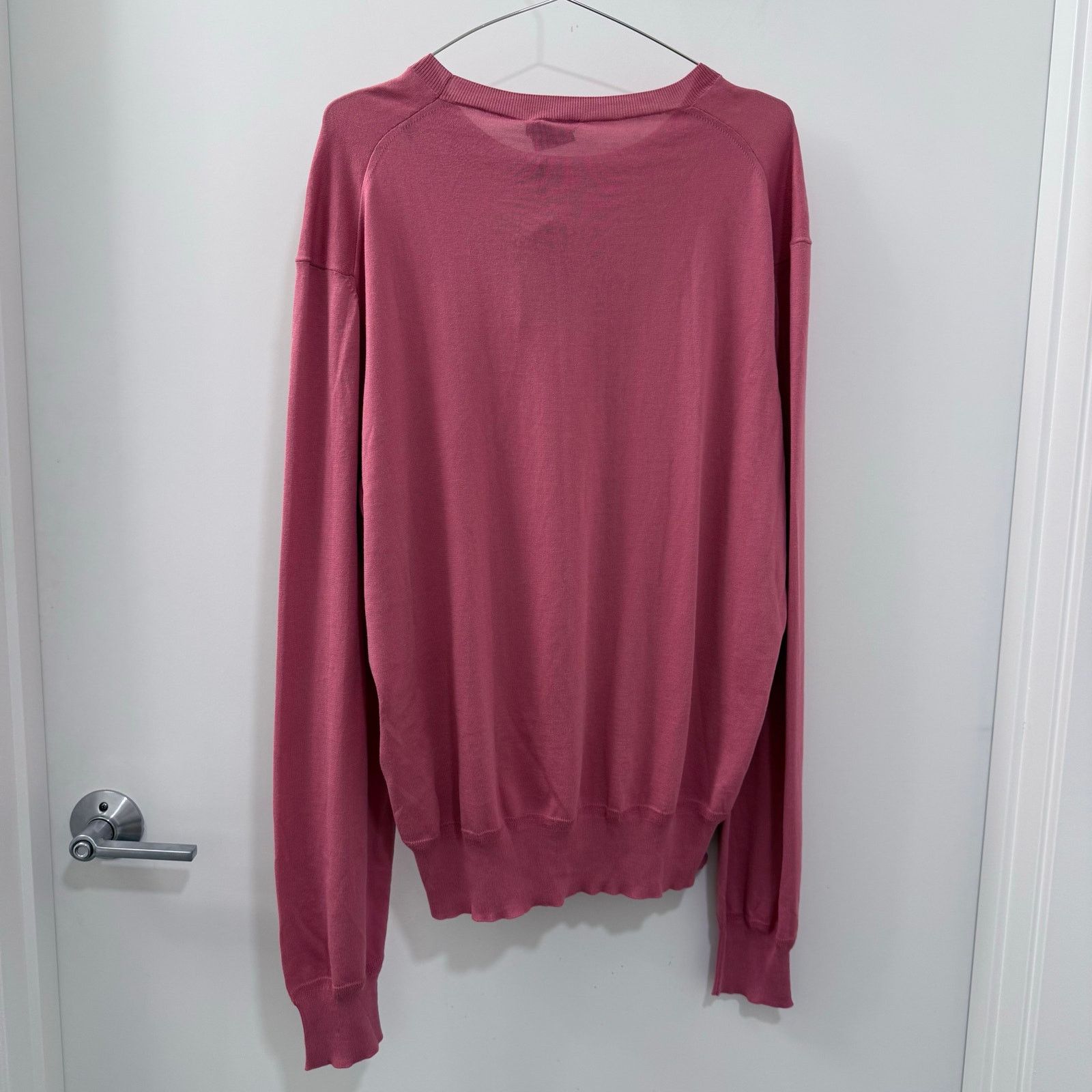 Tom Ford $1,250 NWT TOM FORD Luxury Cotton Sweater in Flamingo Size US L / EU 52-54 / 3 - 4 Thumbnail