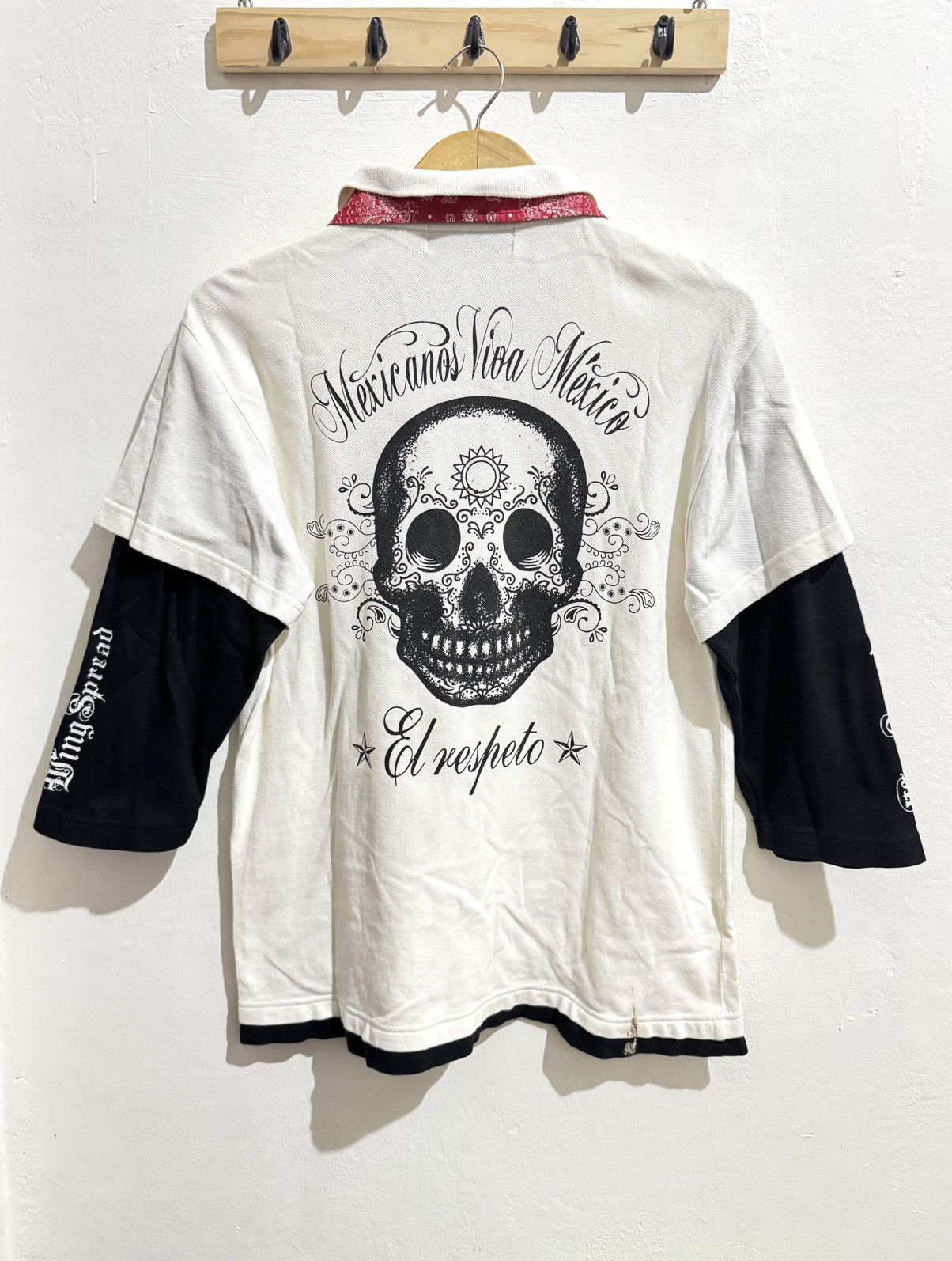 Hysteric Glamour Y2k Ming Spread skull double layer ifsixwasnine longsleeve Size US M / EU 48-50 / 2 - 1 Thumbnail
