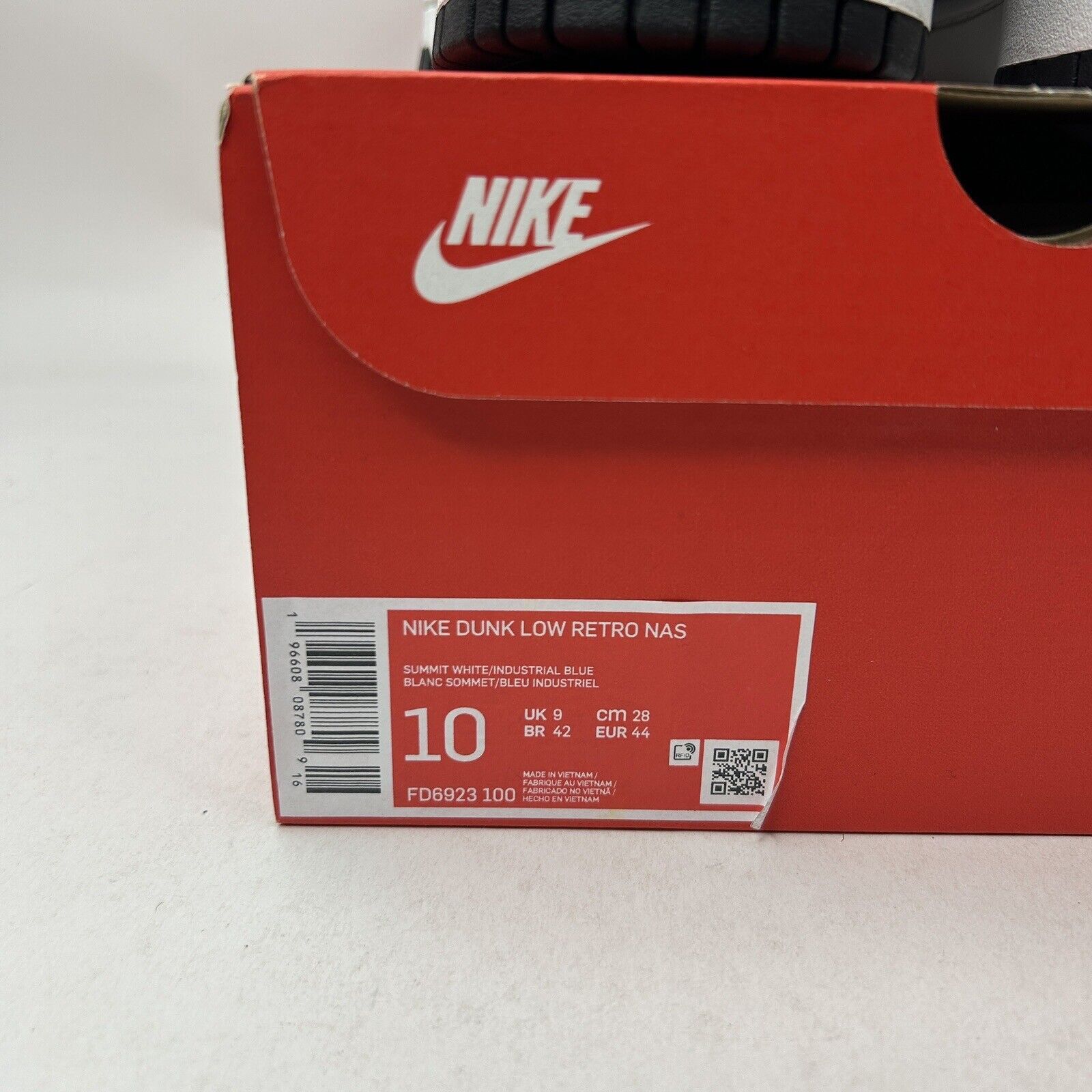 Nike Nike Dunk Low Retro NAS “Industrial Blue” 2023 Size US 10 / EU 43 - 5 Thumbnail