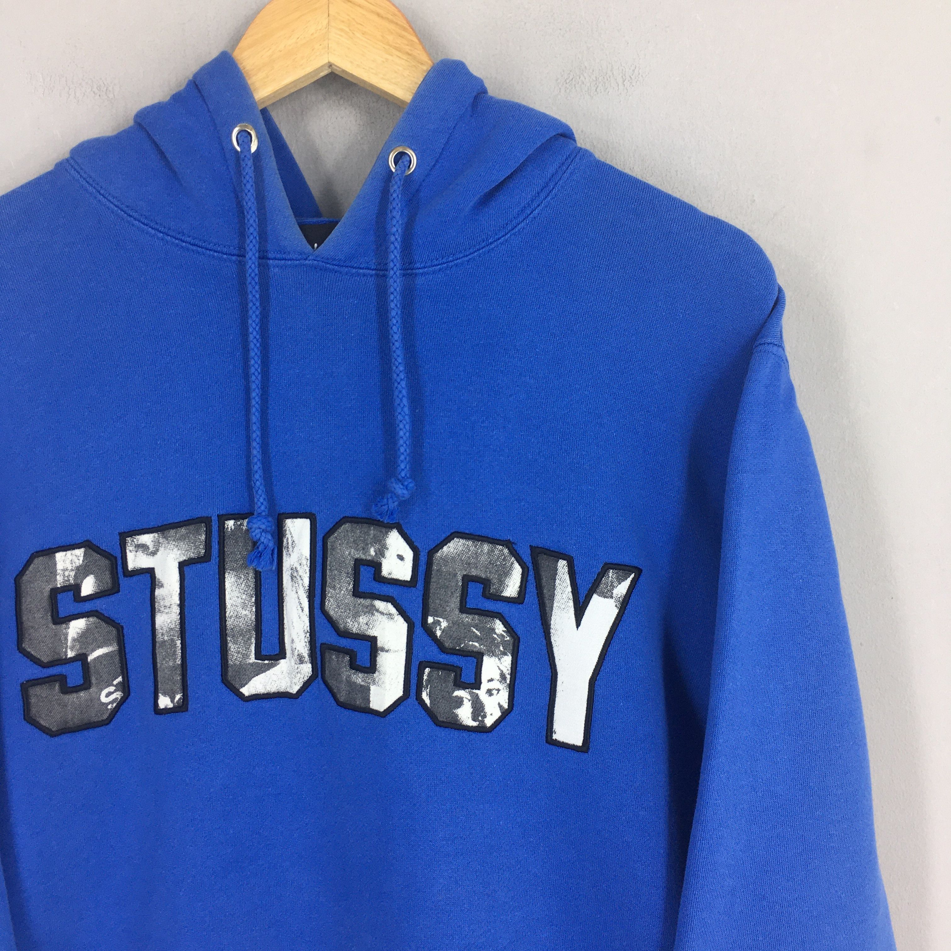 Stussy Vintage 90s Stussy Logo Hoodie Sweatshirt Large Size US L / EU 52-54 / 3 - 2 Thumbnail