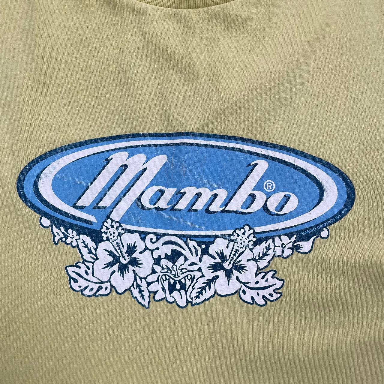 Mambo Mambo Surfboards Graphic T Shirt Yellow Size M/L Size US M / EU 48-50 / 2 - 5 Thumbnail