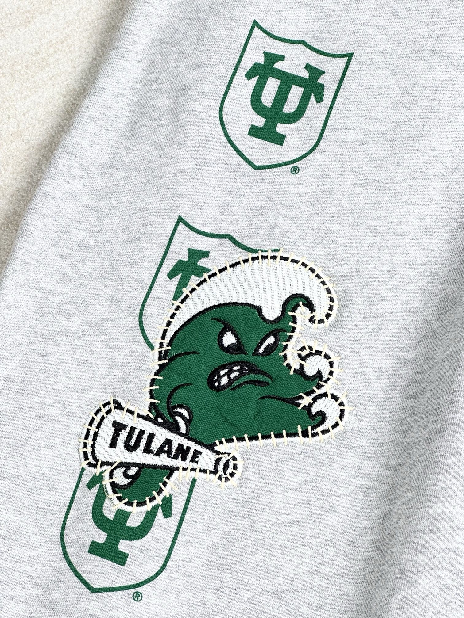 Mitchell & Ness × Travis Scott Tulane Green Wave Classic Sweatpants Size US 32 / EU 48 - 7 Thumbnail