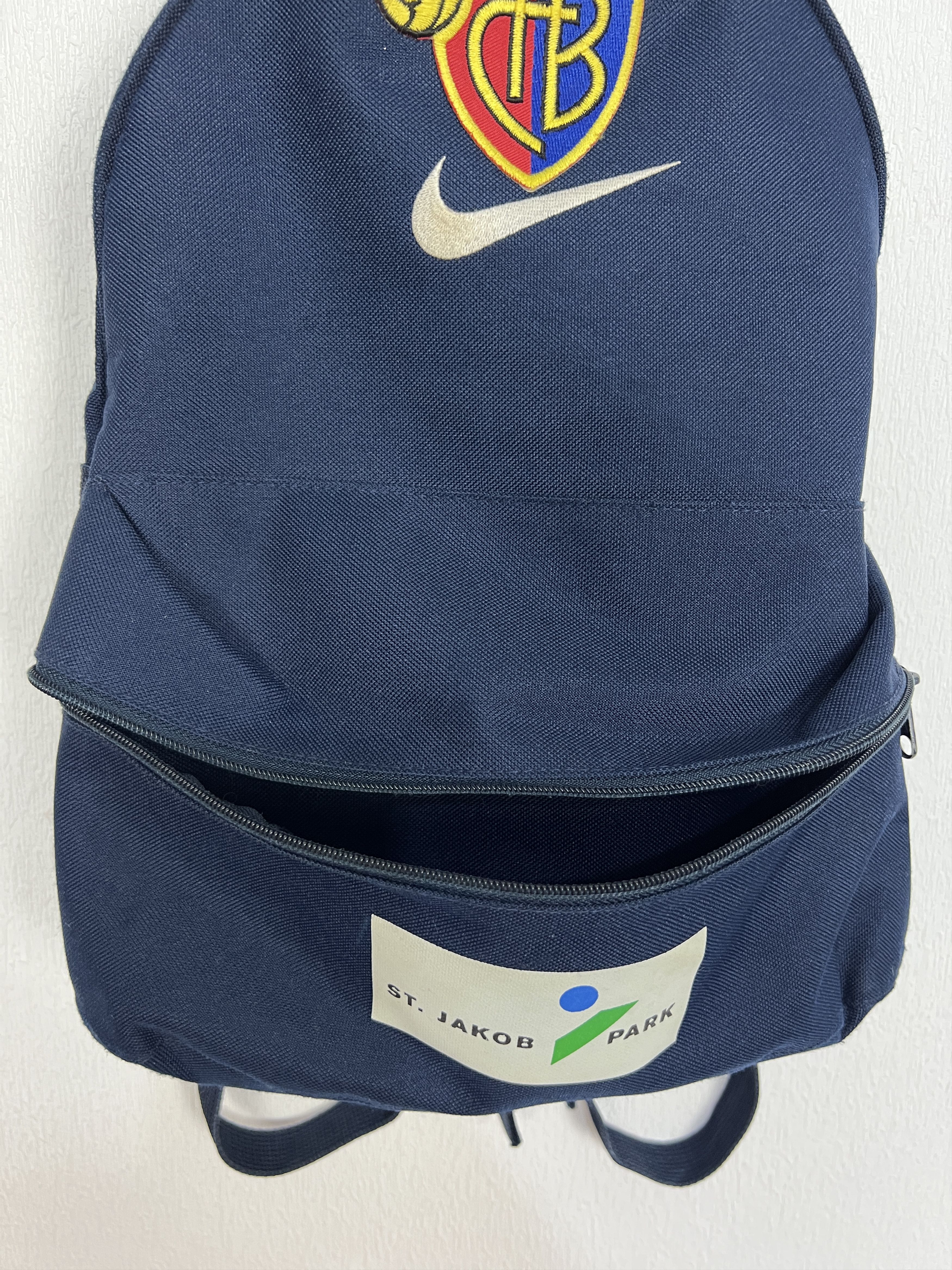 Nike Vintage 90's Basel 1893 FC Football Bag Rucksack Backpack Size ONE SIZE - 3 Thumbnail