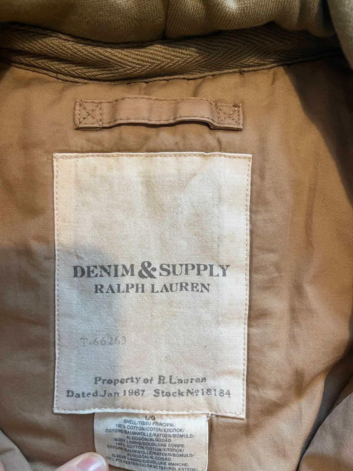 Polo Ralph Lauren Polo Ralph Lauren Denim Supply Army Jacket Size US L / EU 52-54 / 3 - 8 Thumbnail