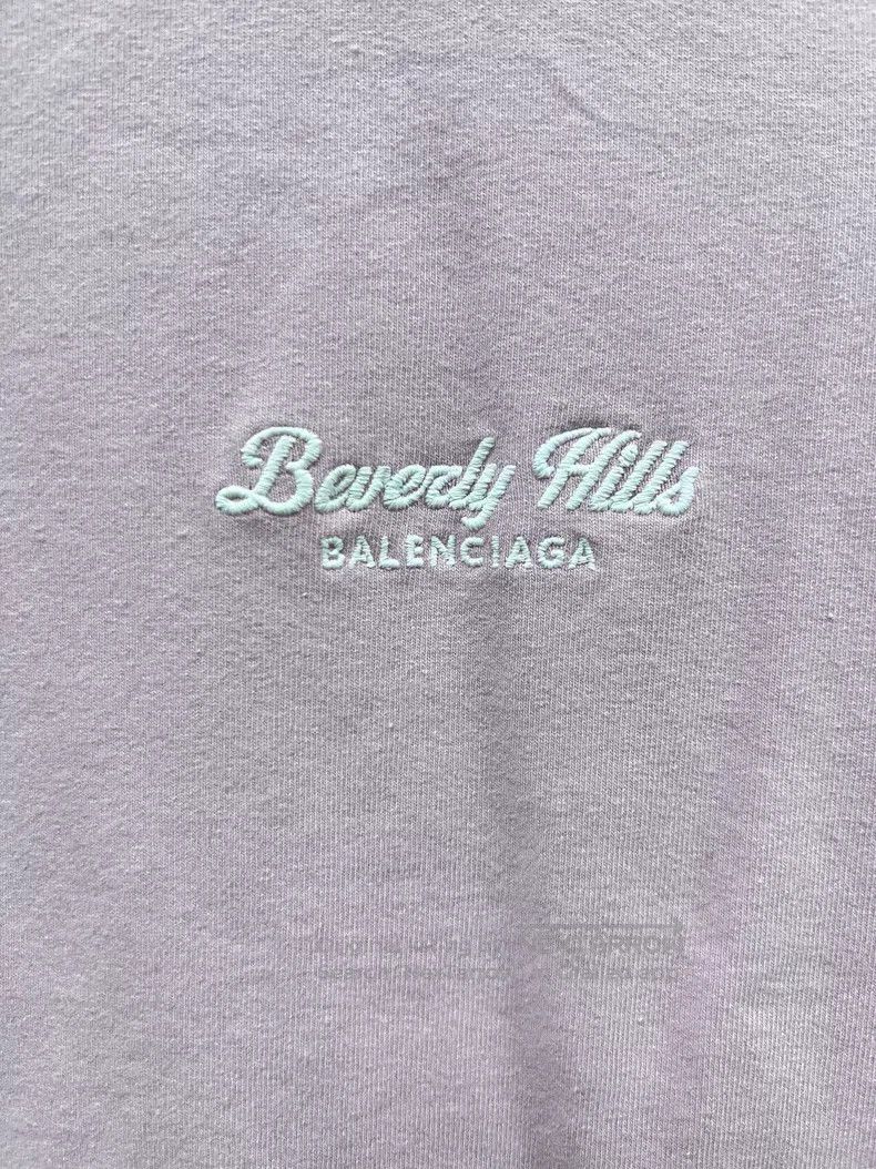 Balenciaga Balenciaga Slim fit short sleeve T-shirt Size US L / EU 52-54 / 3 - 3 Thumbnail