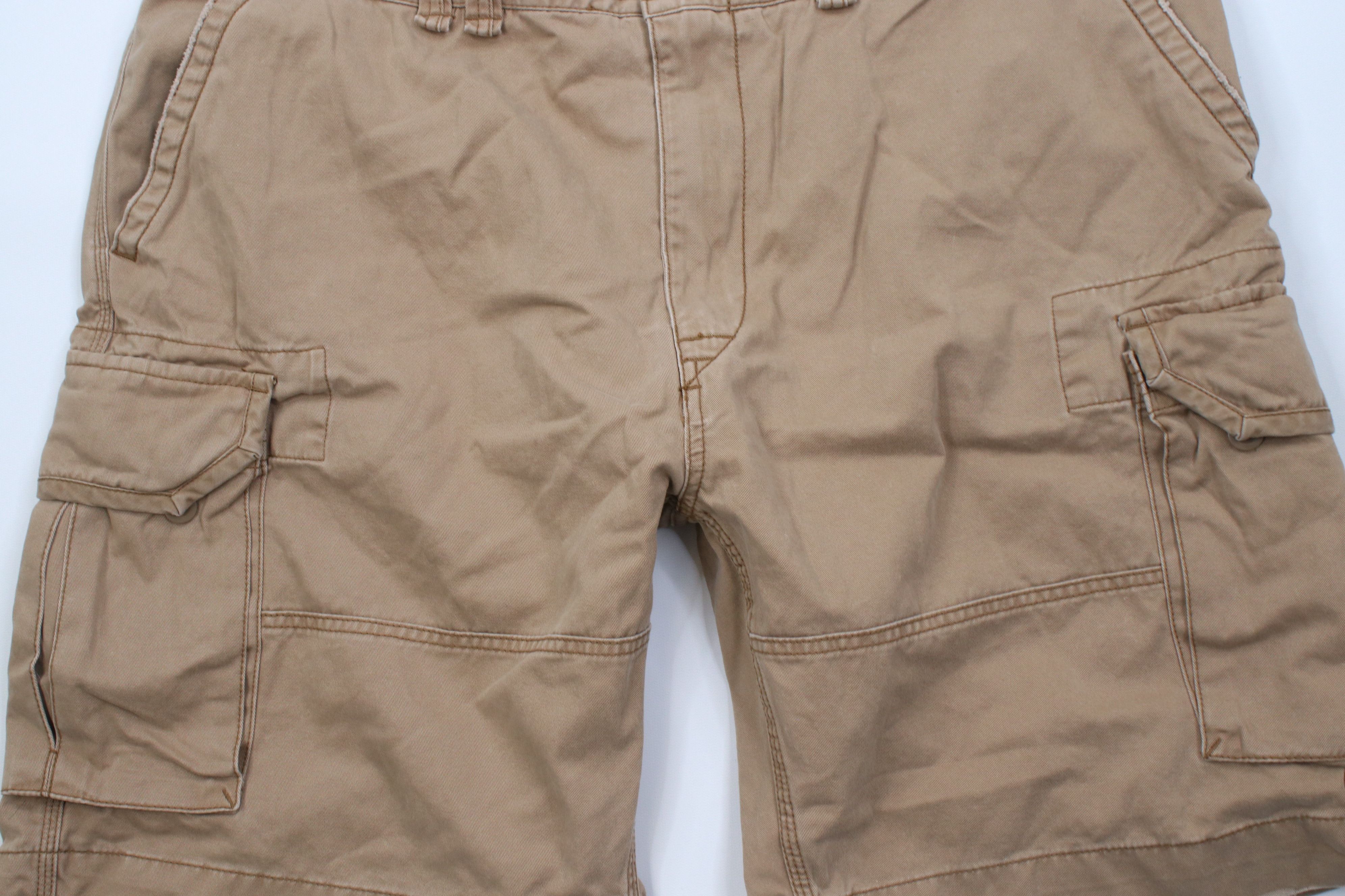 Polo Ralph Lauren Vintage 90s Ralph Lauren Surplus Cargo Shorts Brown Size US 42 / EU 58 - 3 Thumbnail