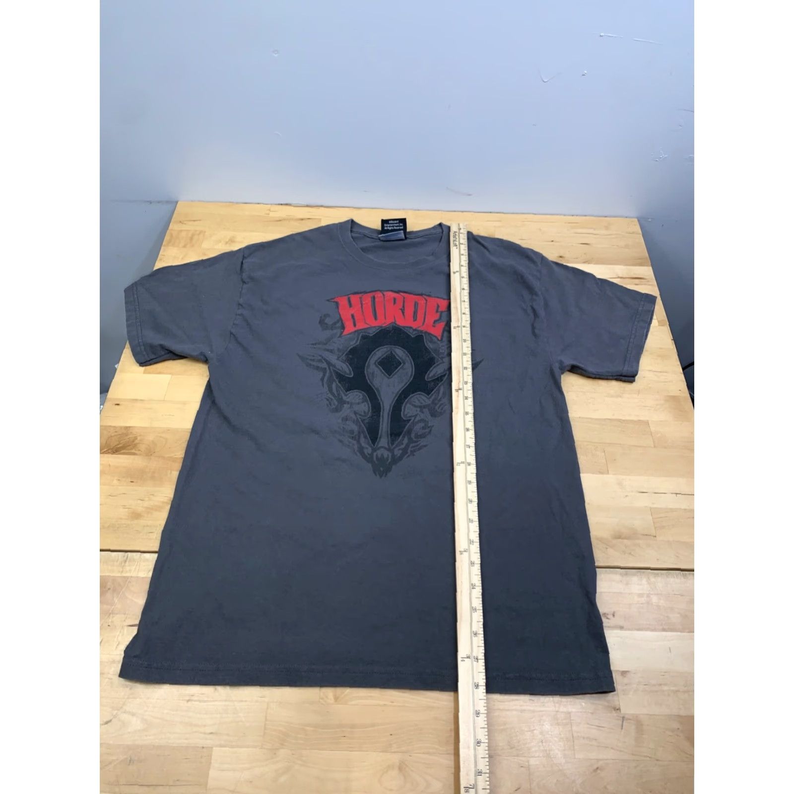 Vintage VINTAGE Blizzard World of Warcraft Horde Shirt Mens L Gray Video Game Y2K 12666 Size US L / EU 52-54 / 3 - 5 Thumbnail
