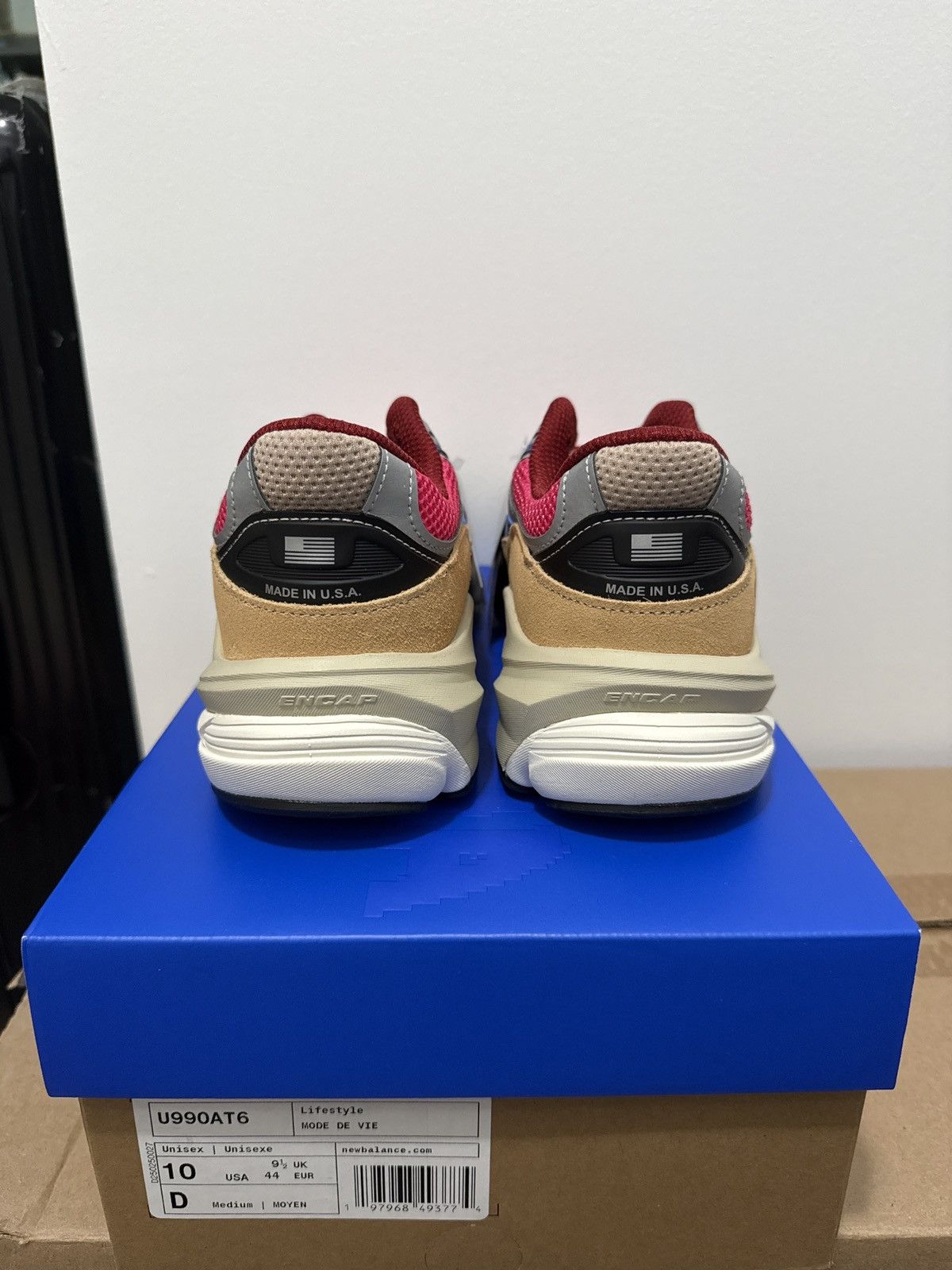 New Balance BAKLAVA x NEW BALANCE 990v6 "AINÔZAMA" Size US 10 / EU 43 - 4 Thumbnail