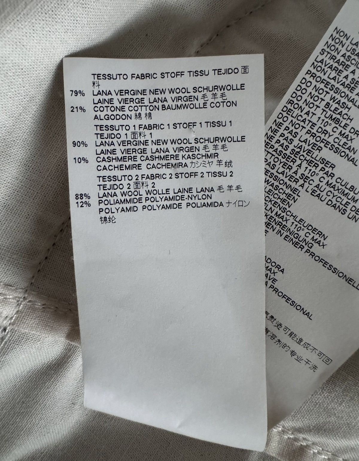 Maison Margiela MAISON MARGIELA Collarless Wool Blend Mid-Length Coat Size US S / EU 44-46 / 1 - 8 Thumbnail