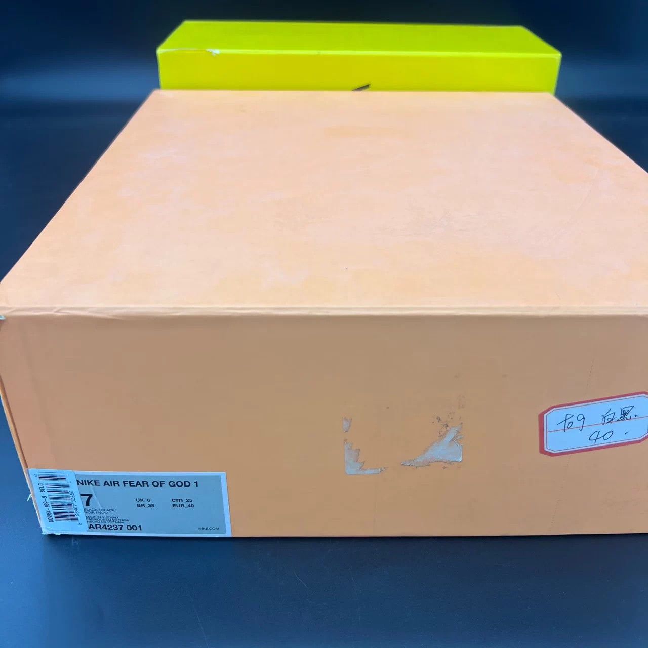 Nike Fear of God black and white size 40 like new Size US 7 / EU 40 - 9 Thumbnail