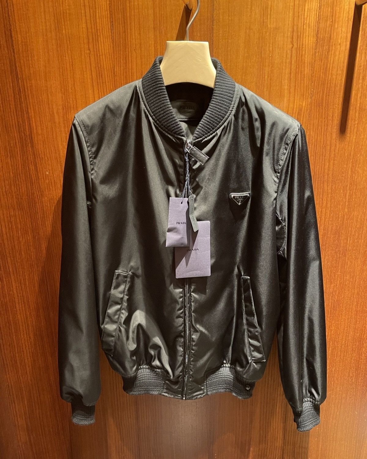 Prada Prada Re-Nylon Bomber Jacket | Grailed