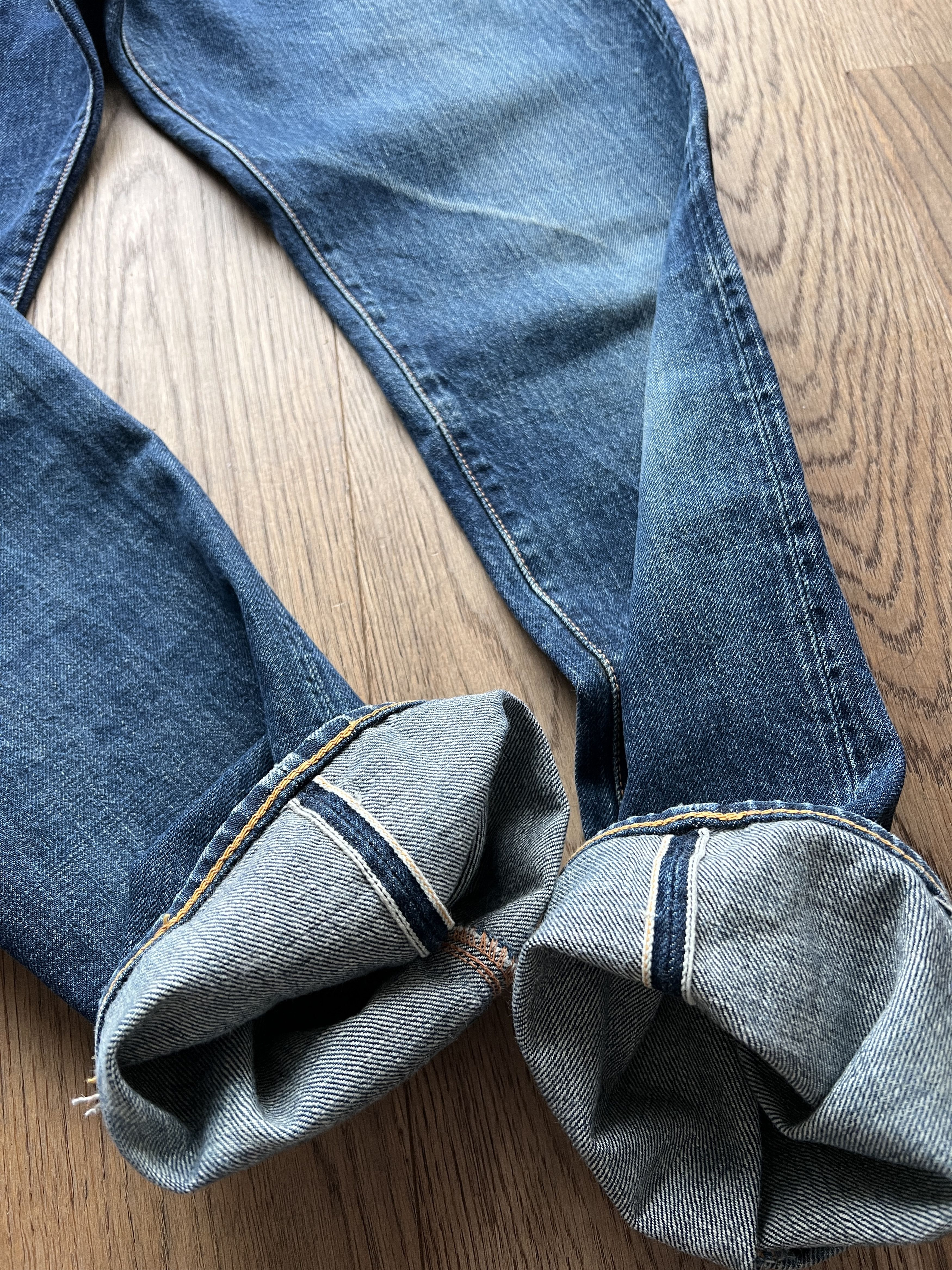 Evisu Rare Evisu selvage vintage lot 2001 faded denim archive y2k Size US 30 / EU 46 - 13 Thumbnail