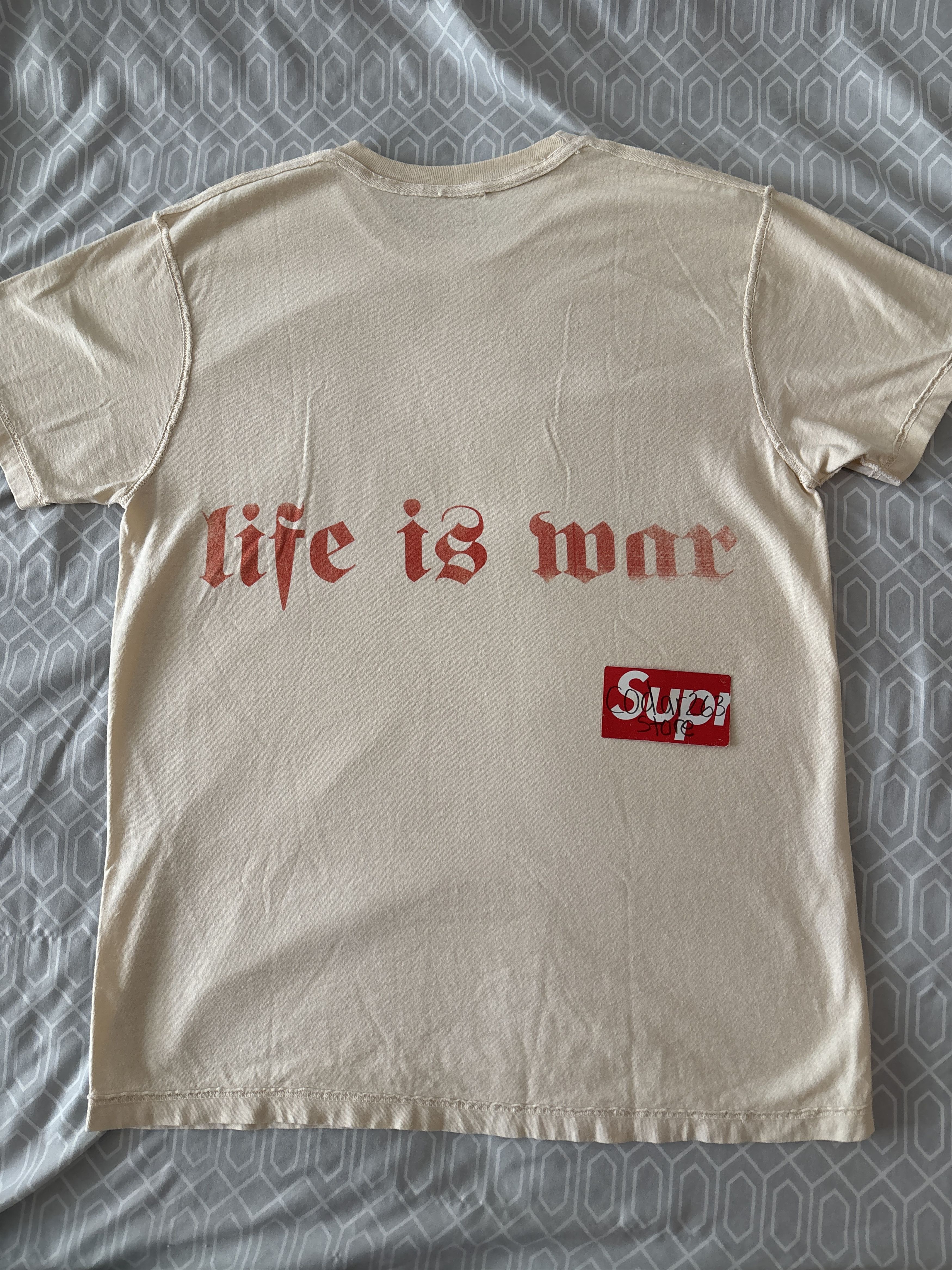 Playboi Carti Life Is War Crash Tee Mitch Modes Mickey Mouse Anarchy Opium Size US M / EU 48-50 / 2 - 3 Thumbnail