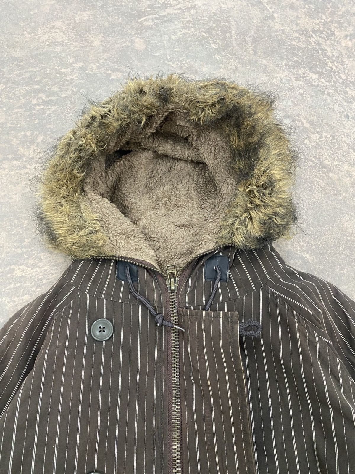Woolrich Woolen Mills Woolrich Winter Jacket Fur Hooded Jacket 80s LGB PUNK GRUNGE Size US M / EU 48-50 / 2 - 7 Thumbnail