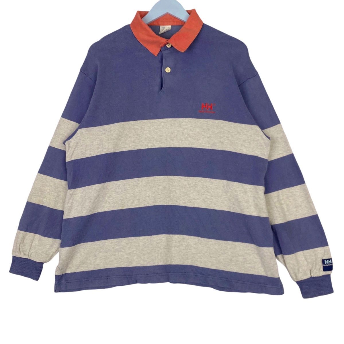 Helly Hansen × Vintage Vintage Helly Hasen Small Embroidered Logo Collarneck Size US L / EU 52-54 / 3 - 2 Thumbnail