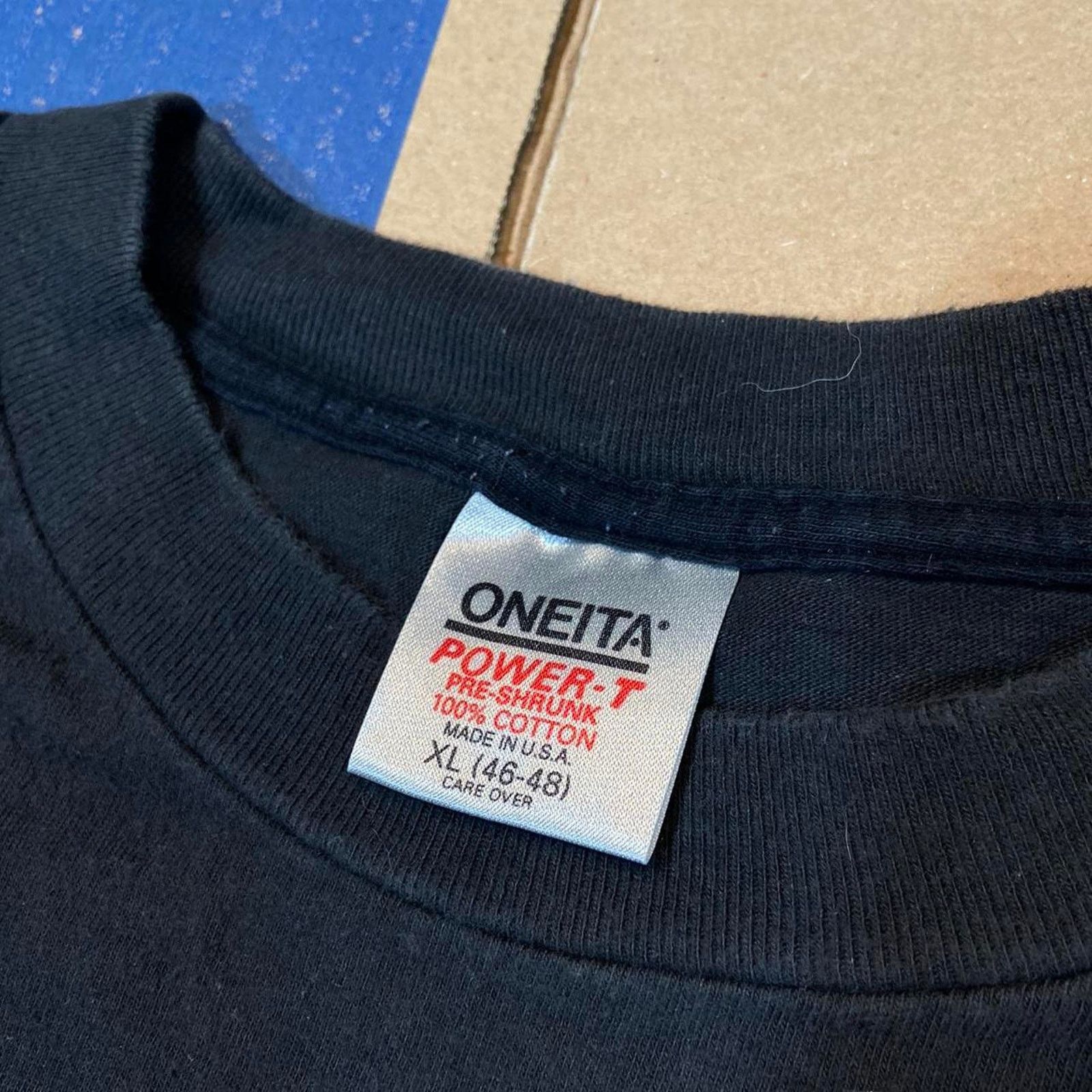 Other 90s black tee shirt single Size US XL / EU 56 / 4 - 3 Thumbnail