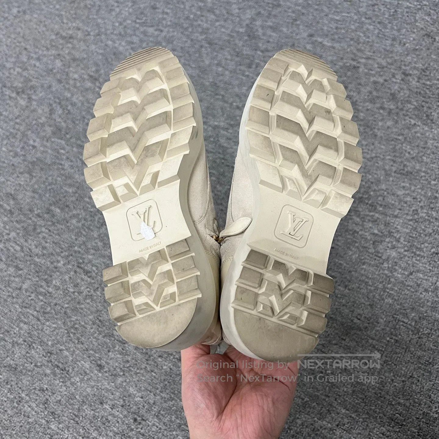 Louis Vuitton Louis Vuitton Territory Monogram Combat Boots. Size US 5 / IT 35 - 6 Thumbnail