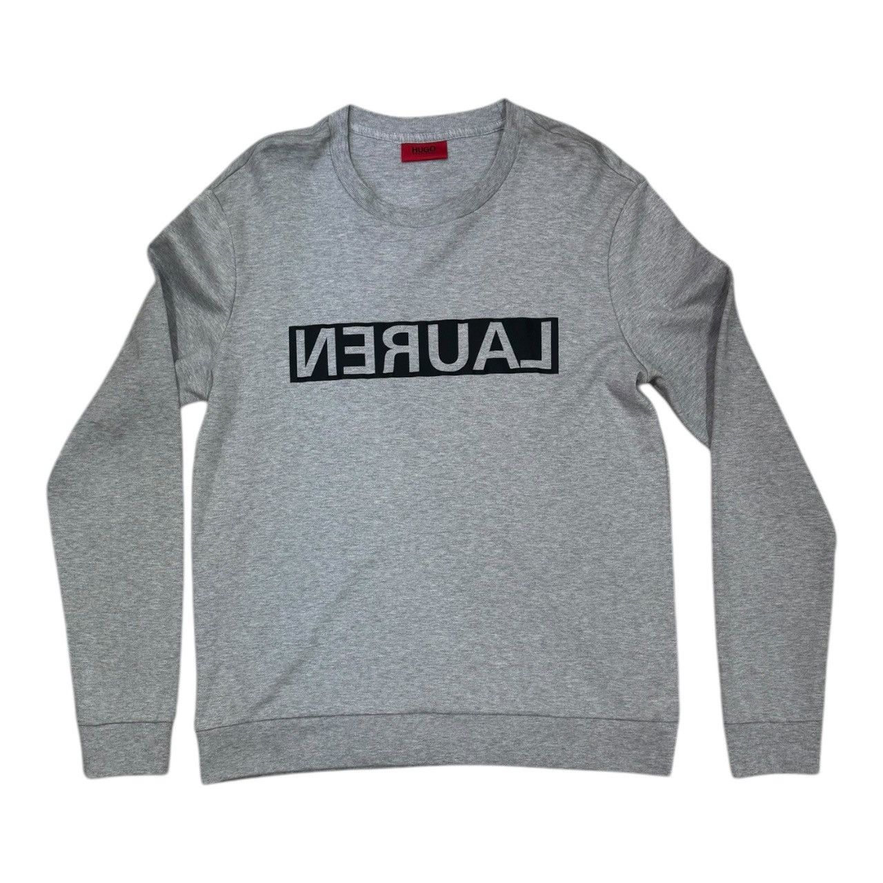 Hugo Boss Hugo Boss grey reverse Lauren Longsleeve sweatshirt Size US M / EU 48-50 / 2 - 2 Thumbnail