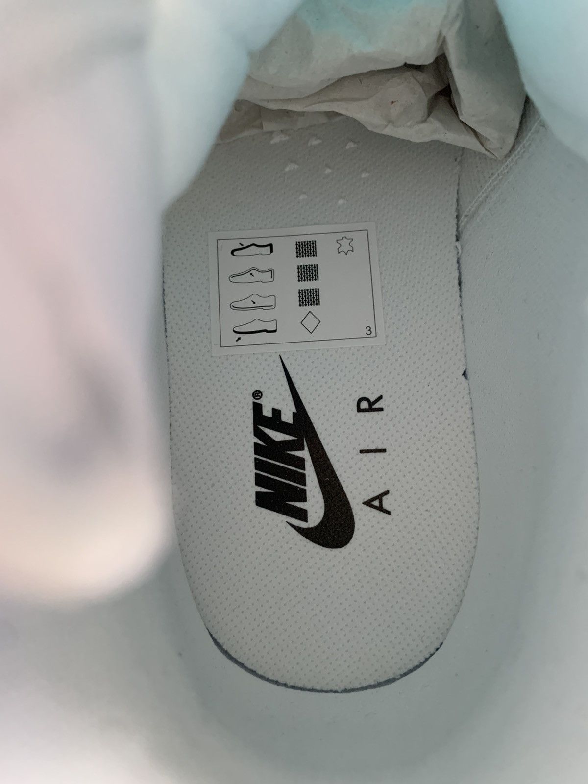 Nike × Off-White Jordan 1 Retro Virgil Abloh Alaska Size US 11 / EU 44 - 8 Thumbnail