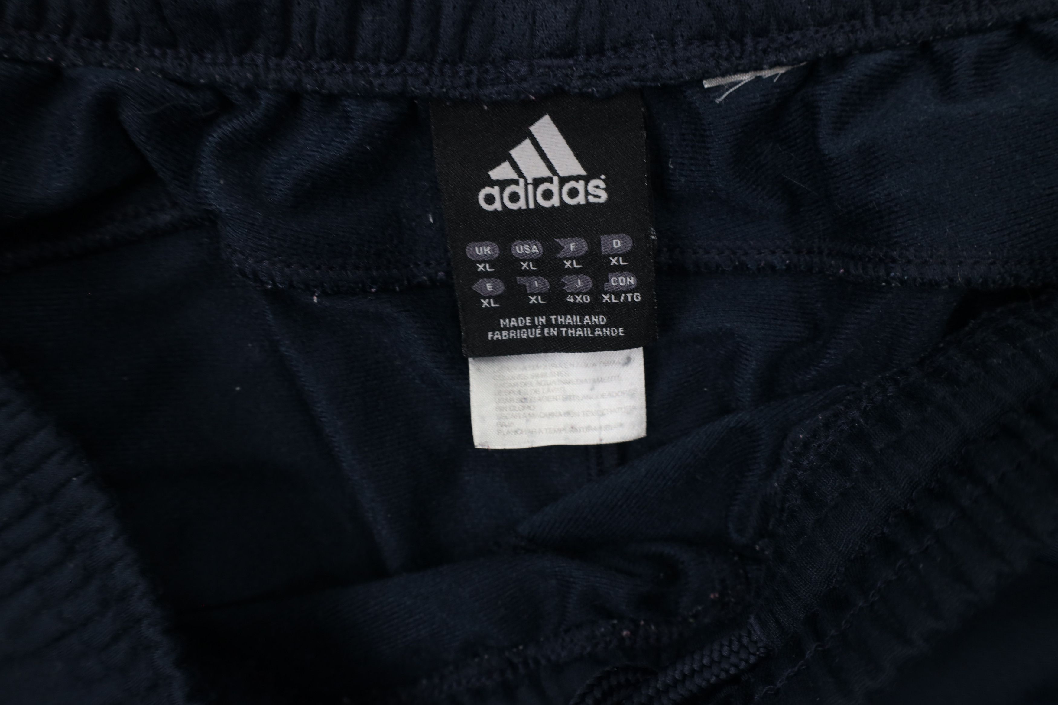 Adidas × Vintage Vintage Y2K Adidas Spell Striped Wide Leg Sweatpants Blue Size US 38 / EU 54 - 9 Thumbnail