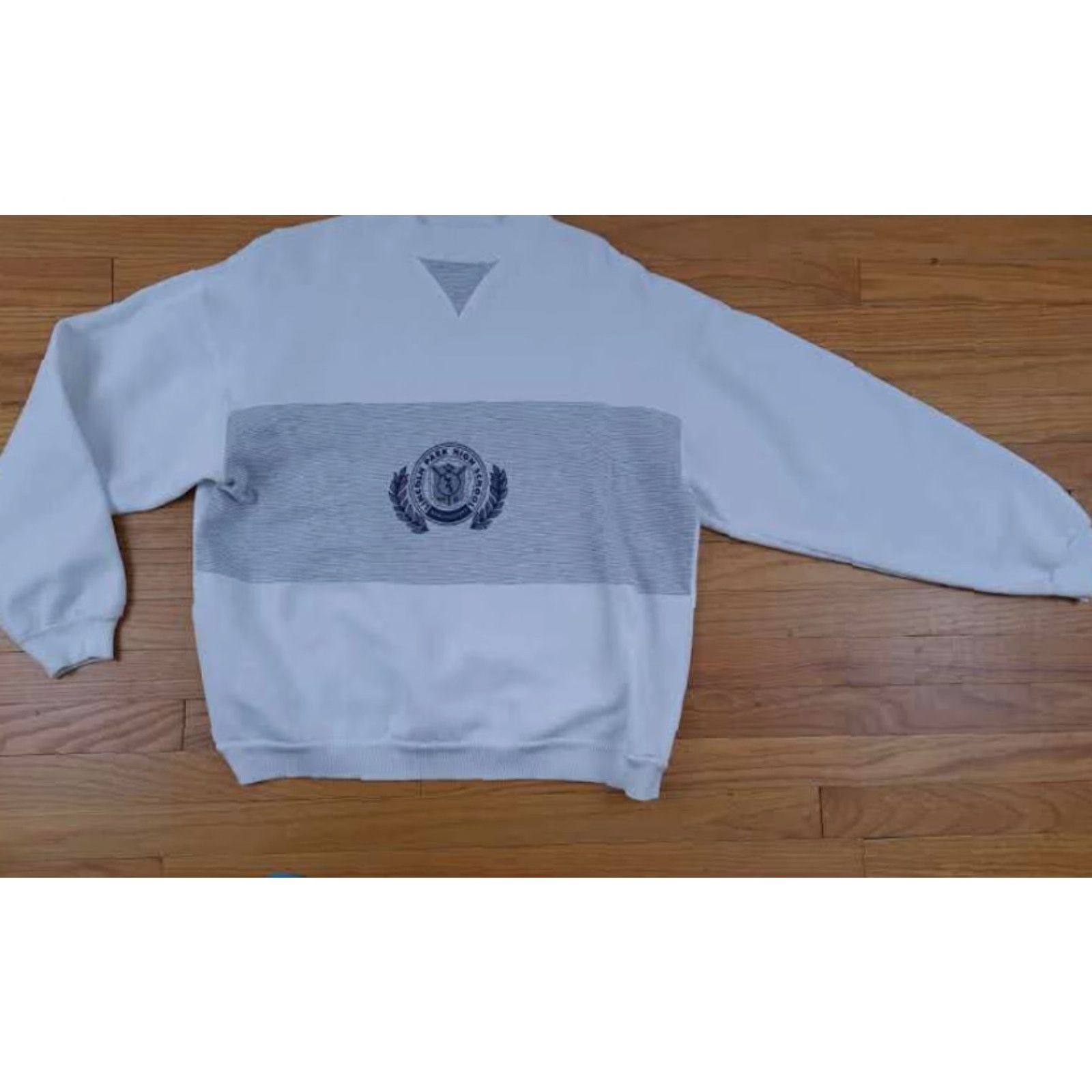 Velva Sheen VINTAGE Lincoln Park High School Mi. Embroidered Sweatshirt XL Velva Sheen USA Shirt Men Size US XL / EU 56 / 4 - 2 Thumbnail