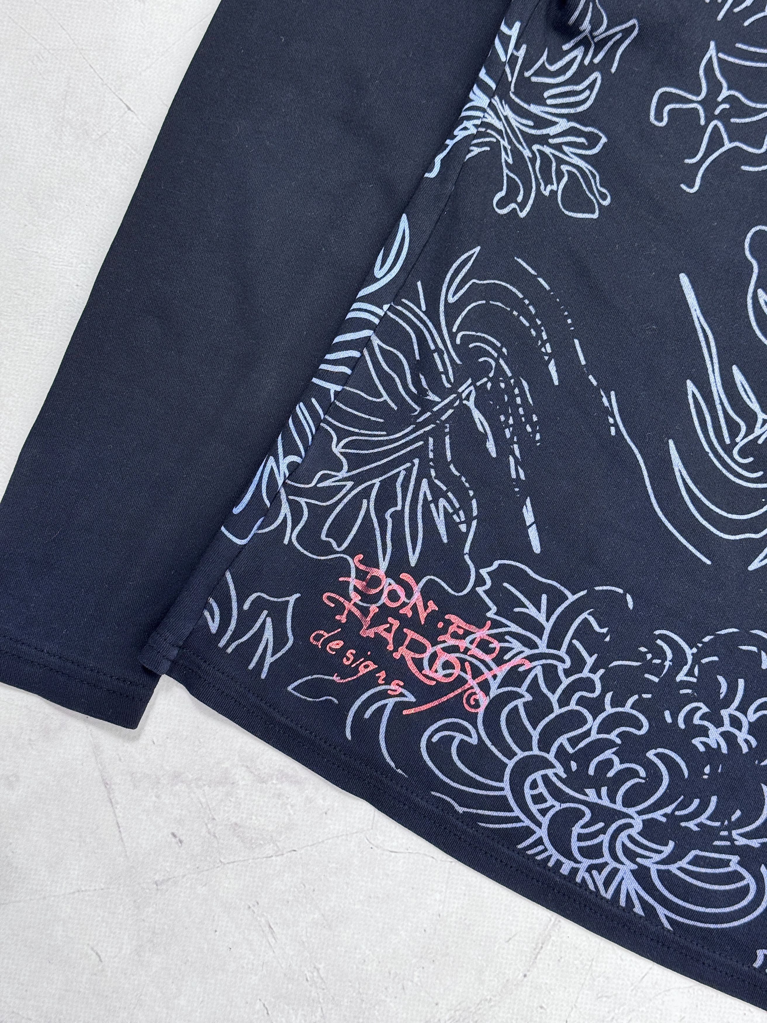 Christian Audigier Ed Hardy by Christian Audigier T-Shirt LS WILD LOVE Size M / US 6-8 / IT 42-44 - 16 Thumbnail