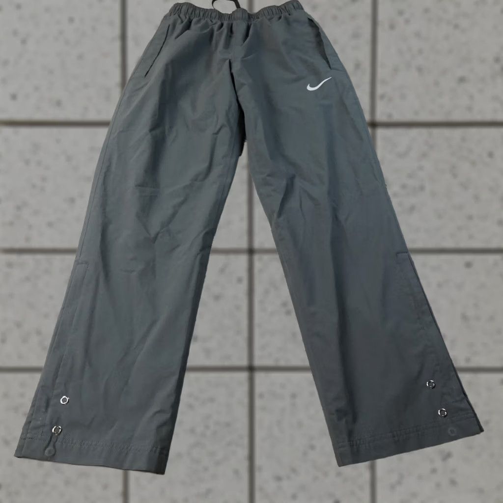Nike Nike Pants Mens M Black Storm Waterproof Track Windbreaker Sweatpants Jogger Gym Size US 31 - 1 Thumbnail
