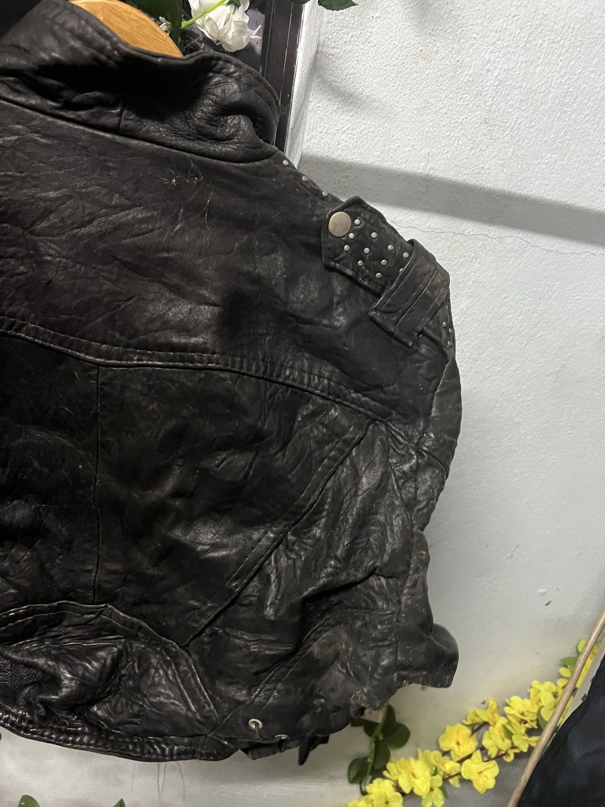 Designer × Le Grande Bleu (L.G.B.) × Seditionaries Leather Jacket DECK HAND By WHITEBOYS Size US M / EU 48-50 / 2 - 8 Thumbnail