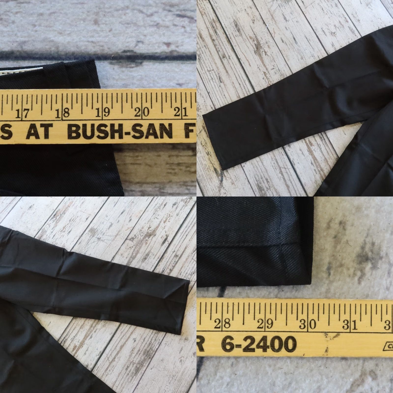 Ben Davis VINTAGE Ben Davis Work Pants Union Made in USA Yellow Tag Size 38 Black Pants Mens Size US 38 / EU 54 - 8 Thumbnail