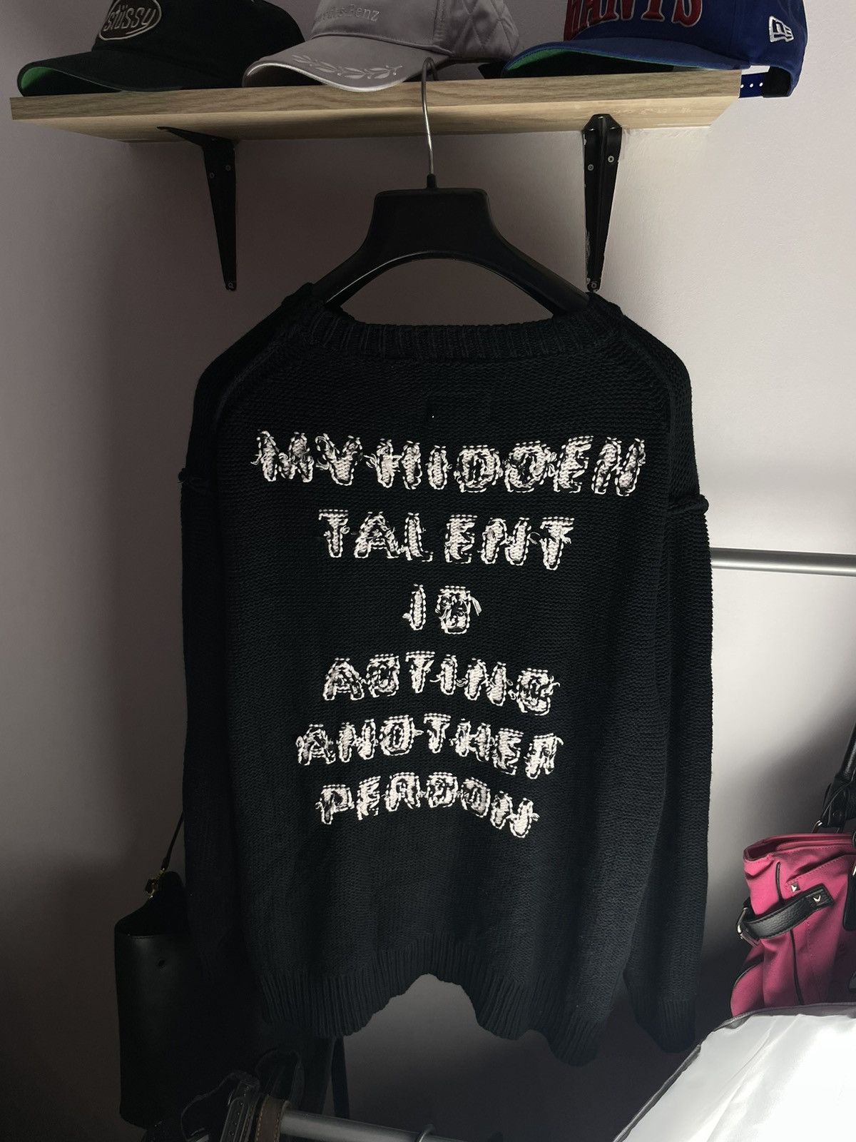 Doublet Doublet hidden talent knit sweater Black Acting Someone Size US L / EU 52-54 / 3 - 4 Thumbnail