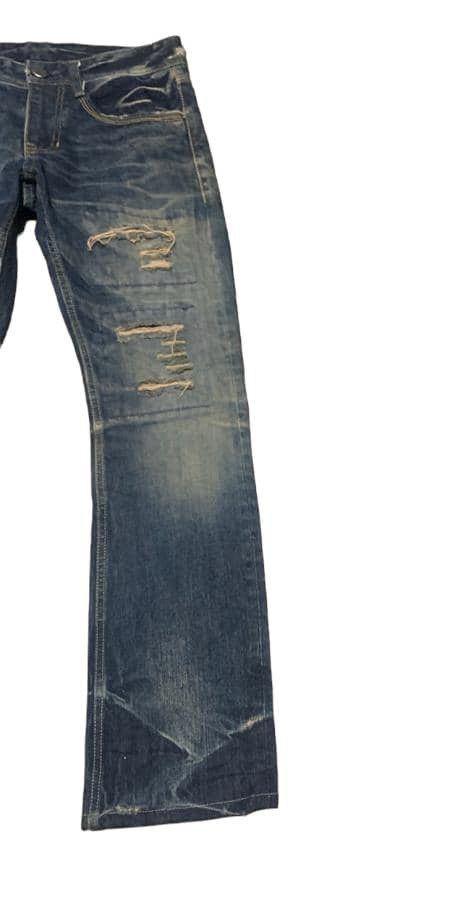 If Six Was Nine Vintage Japanese Digreen Flare Bootcut Bell Bottom Jeans Size US 31 - 3 Thumbnail