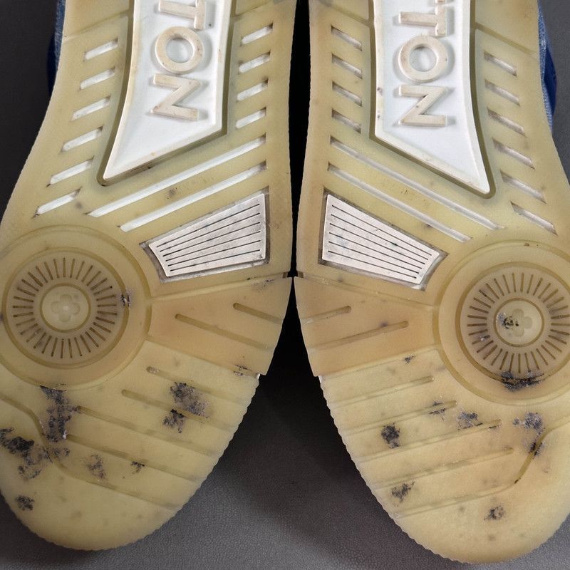 Louis Vuitton Louis Vuitton Denim Trainer Low-Top Sneakers for Men -2508 Size US 7.5 / EU 40-41 - 7 Thumbnail