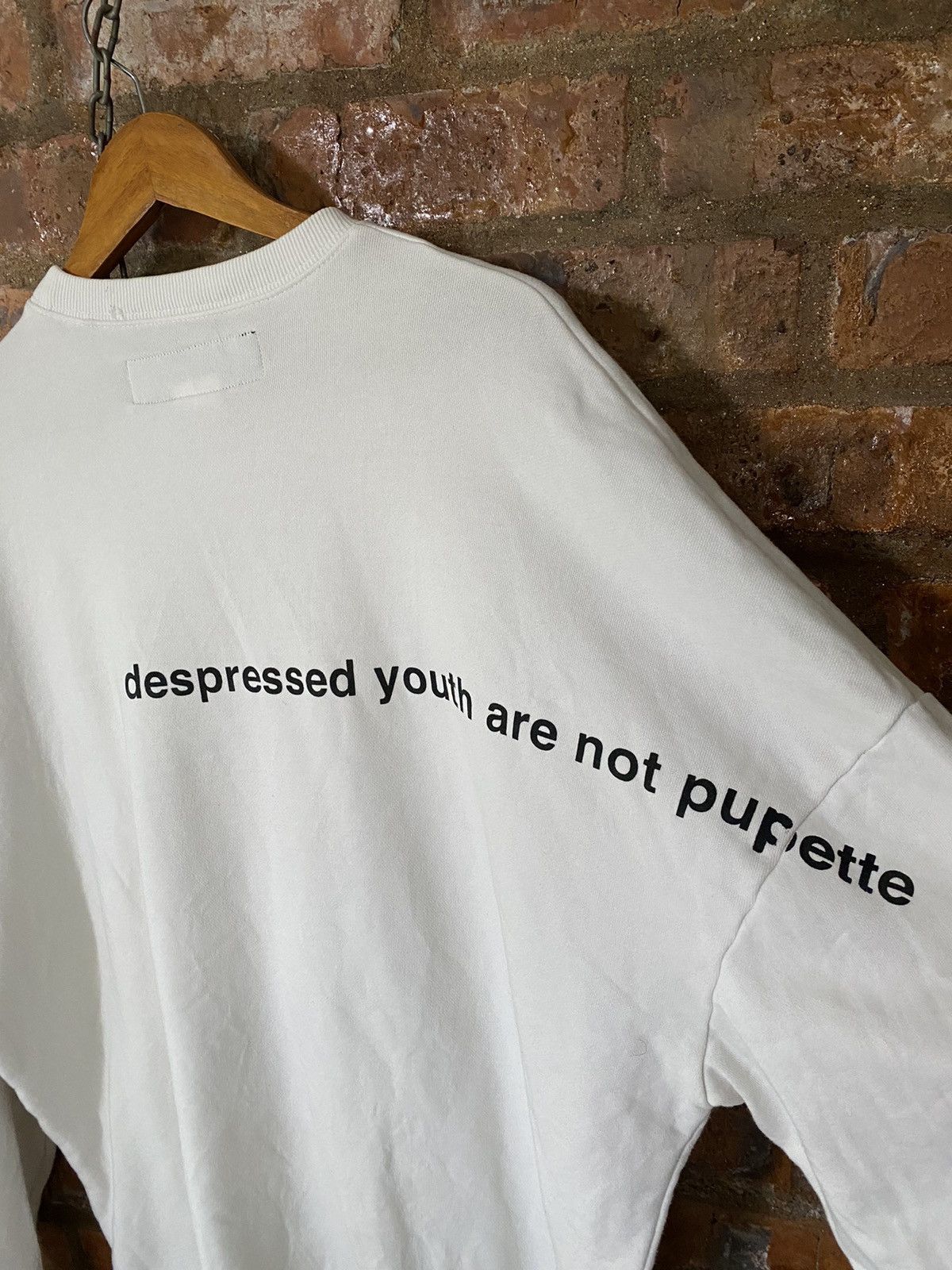 Beauty Beast × Hysteric Glamour × Japanese Brand 2000s Rovtski Japan Poem Has Blurred oversize Size US L / EU 52-54 / 3 - 7 Thumbnail