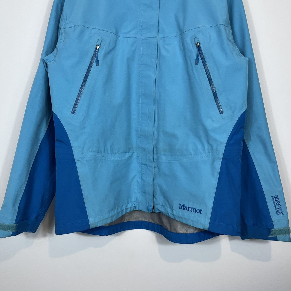 Marmot Marmot Spire Gore-Tex Blue Waterproof Windbreaker Jacket Size XL / US 12-14 / IT 48-50 - 3 Thumbnail