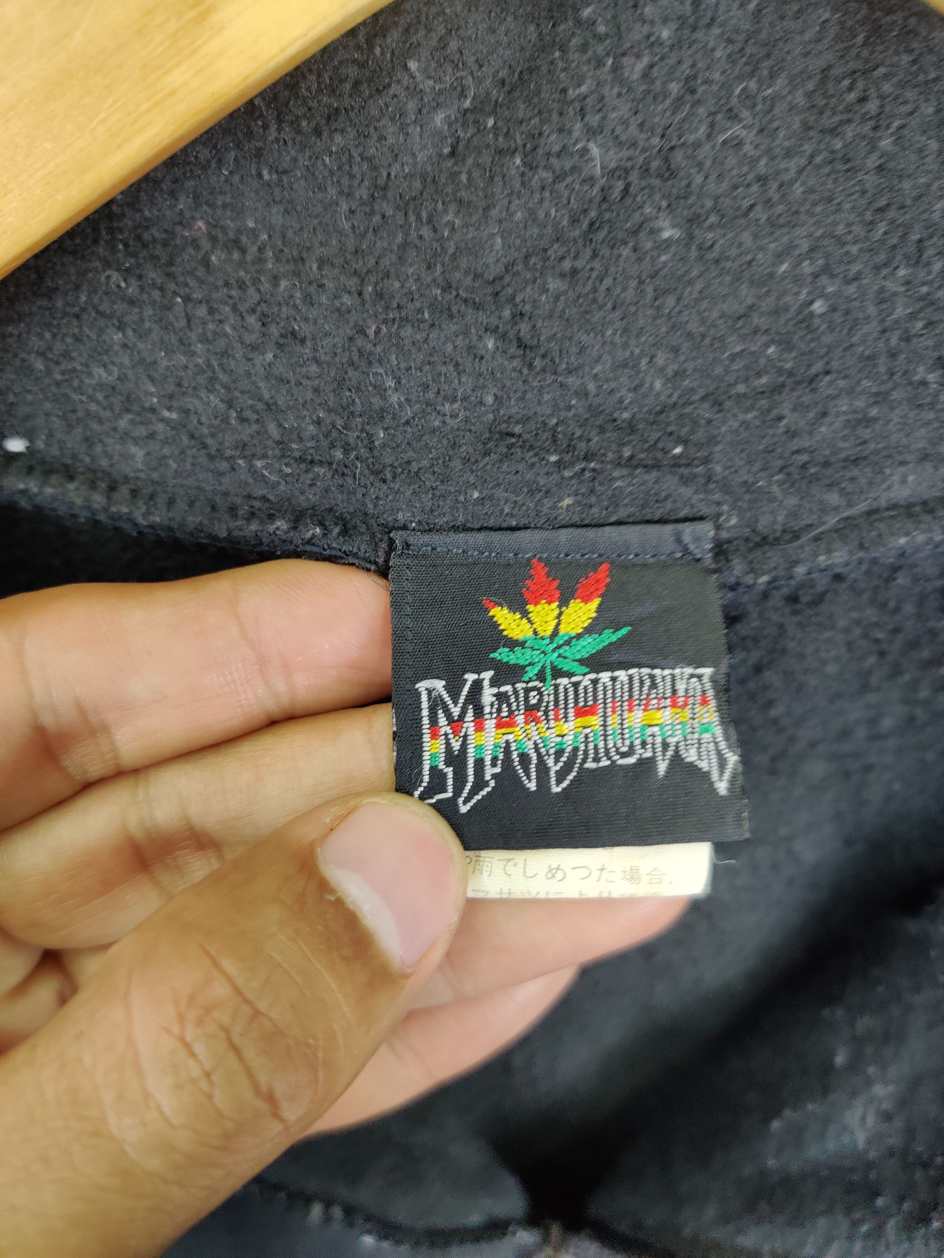 Bob Marley Bulk Marijuana Rasta/Dia Star Jamaica Fleece Jacket Size US L / EU 52-54 / 3 - 9 Thumbnail
