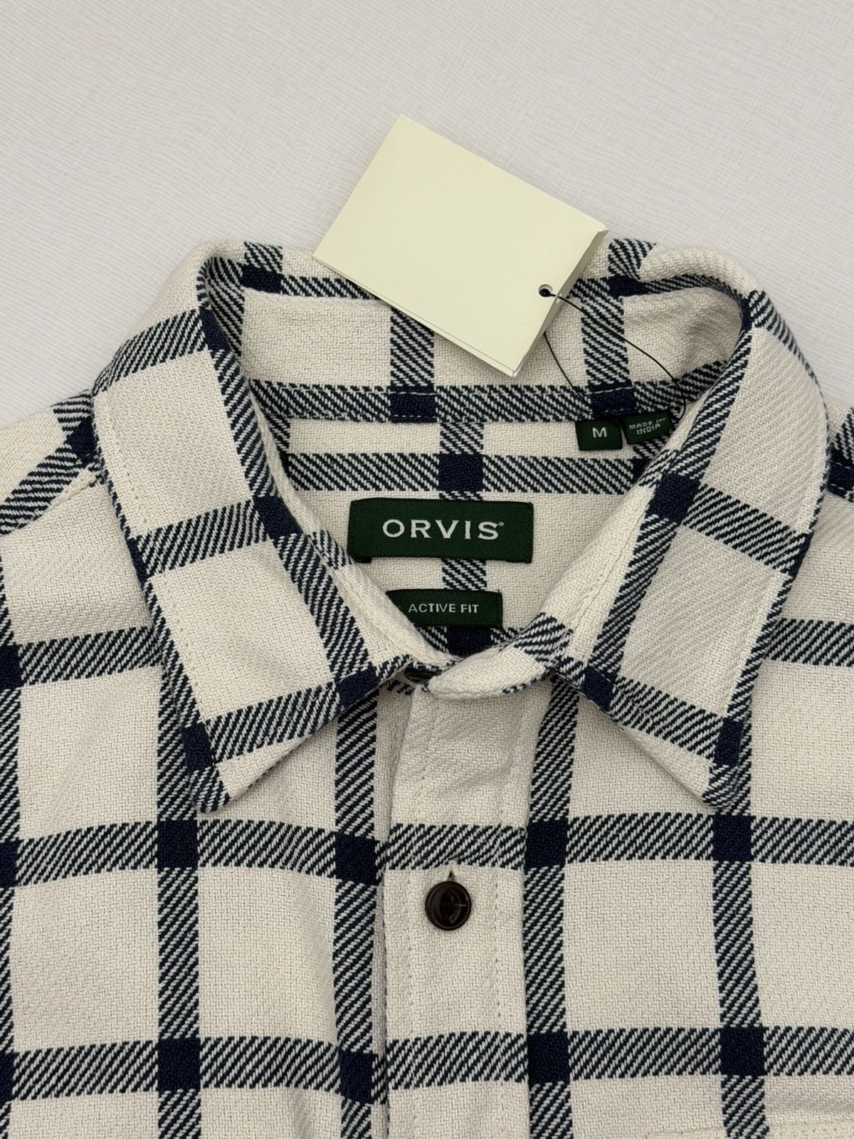 Orvis ORVIS Men’s Ketti Steep Twill Plaid Button Down Shirt NWT M Size US M / EU 48-50 / 2 - 5 Thumbnail
