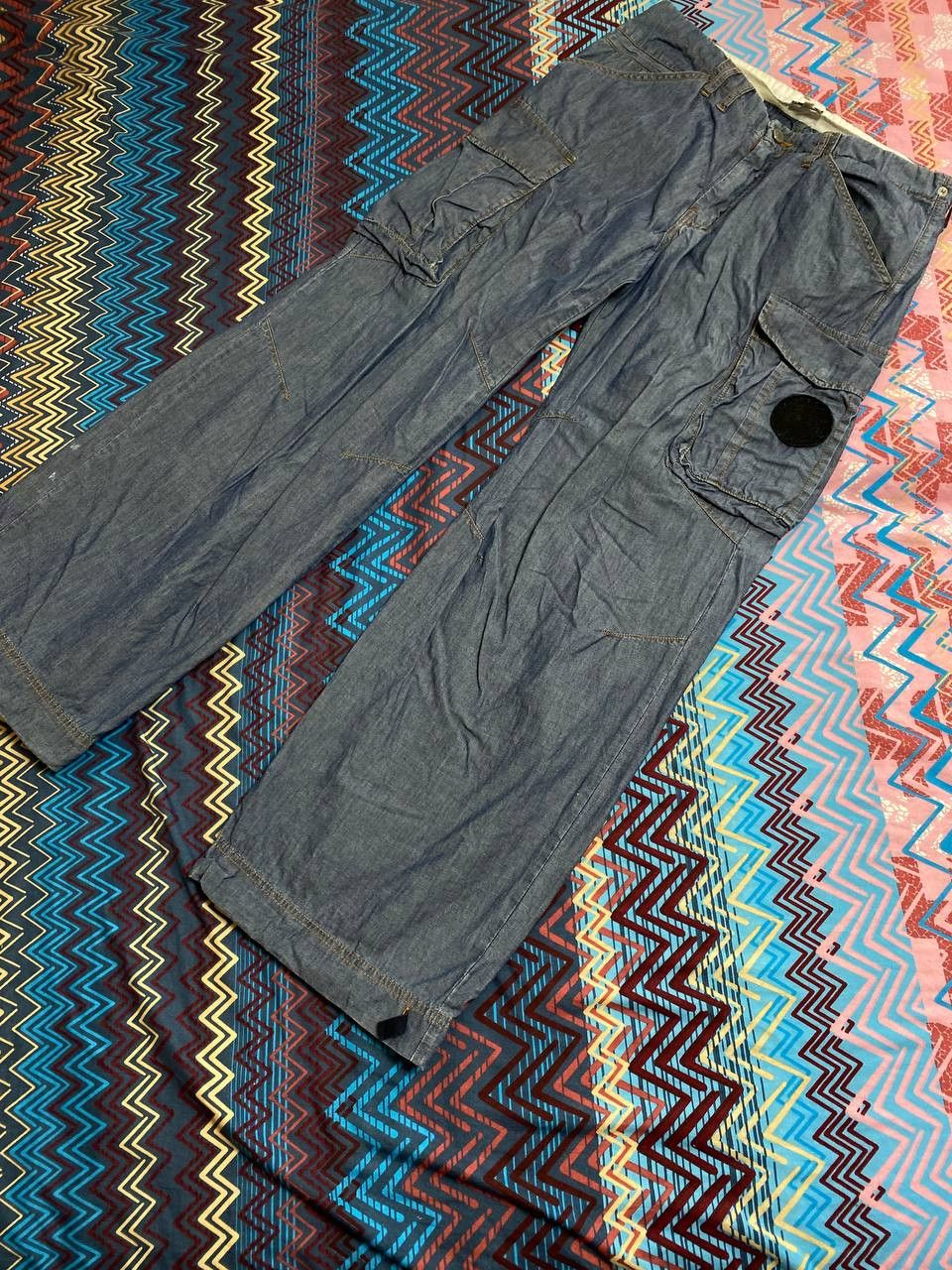 Ferre FERRE JEANS LIGHT WASH DENIM JEANS Size 34" / US 12 / IT 48 - 17 Thumbnail