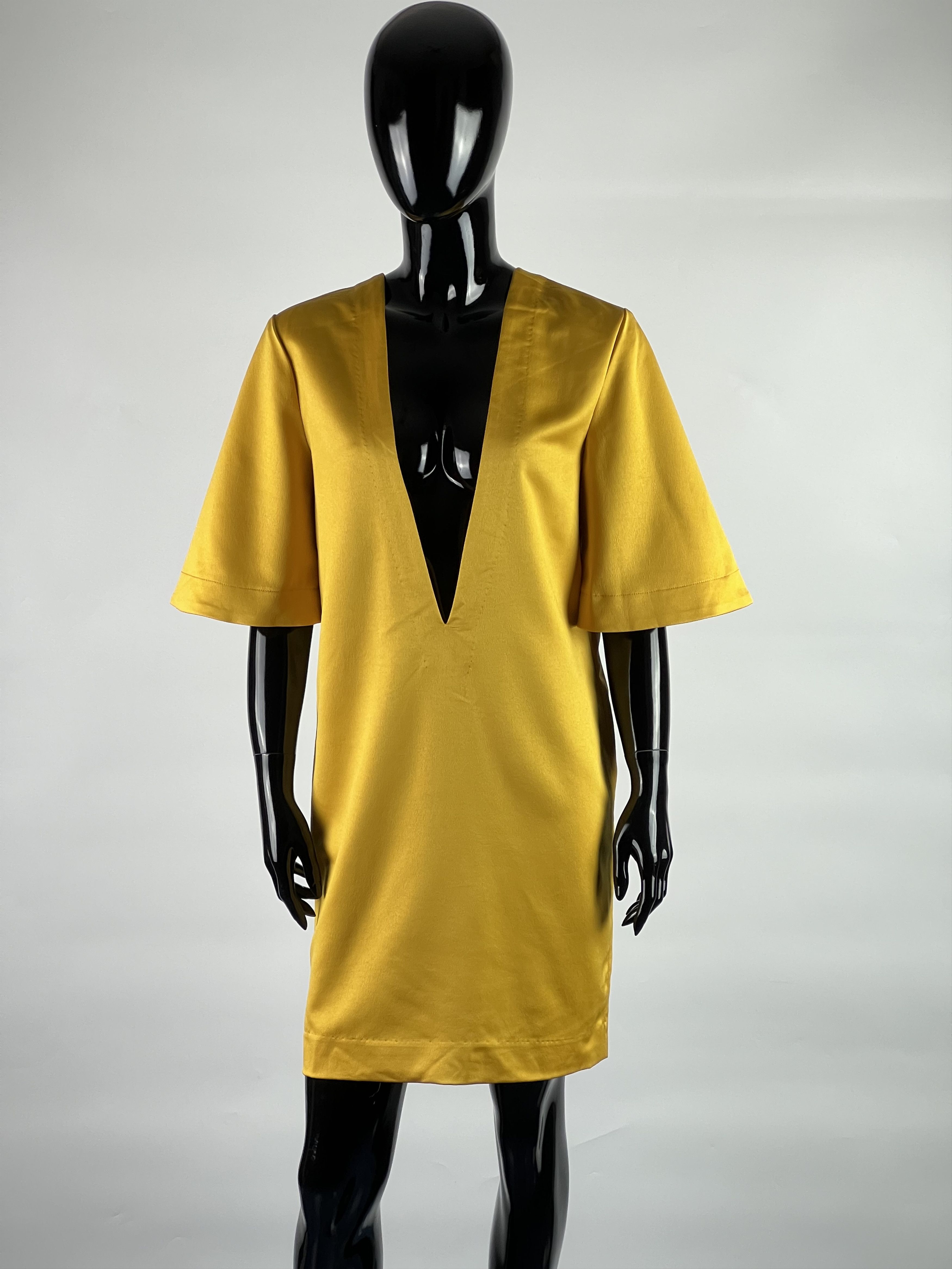 Solace London Solace London Yellow Kimi Mini Dress Size US6 Size M / US 6-8 / IT 42-44 - 1 Thumbnail