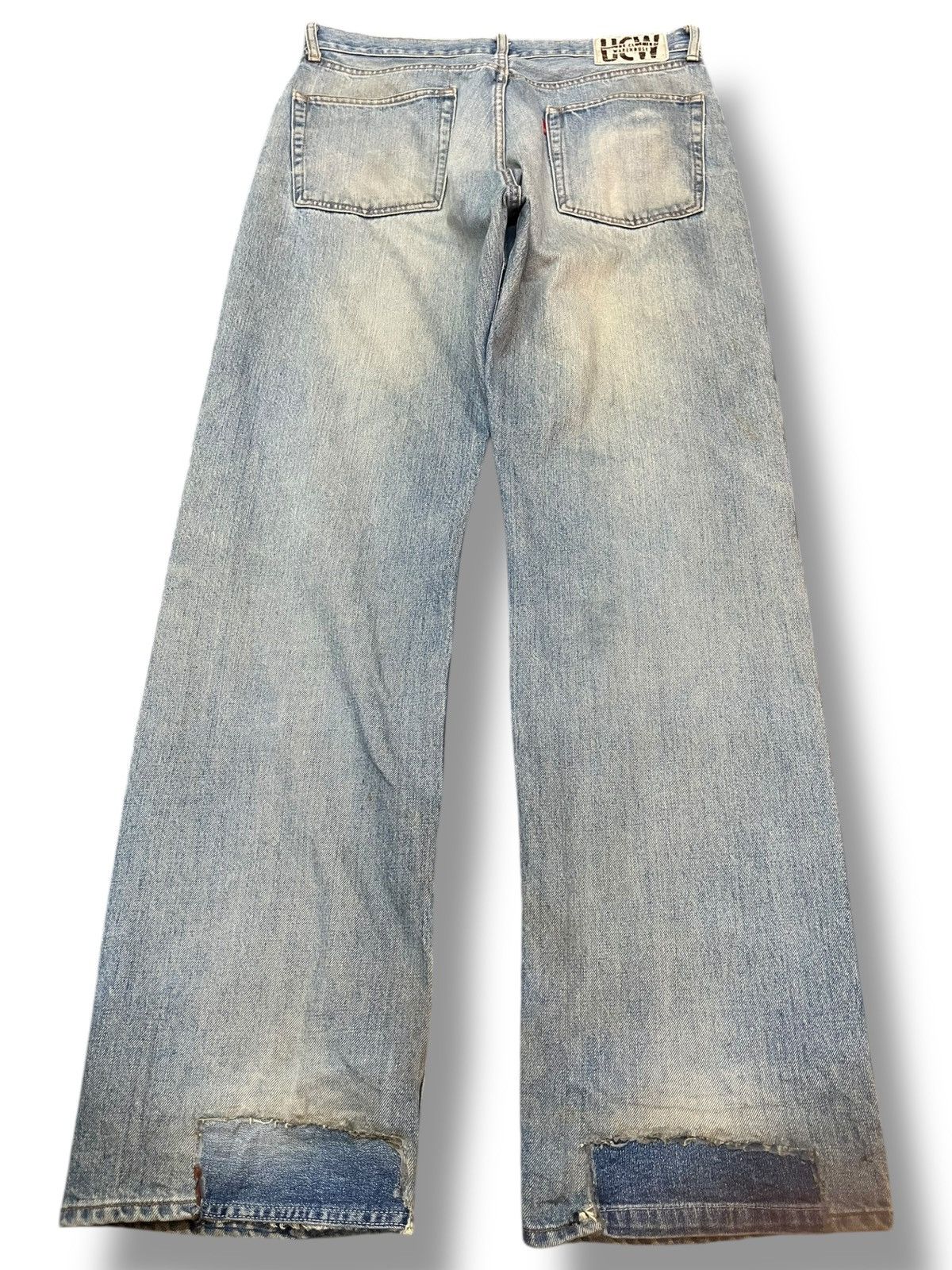 Beauty Beast × Japanese Brand × Warehouse Vintage Unique Clothing Warehouse Mudwash Distressed Denim Size US 33 - 5 Thumbnail