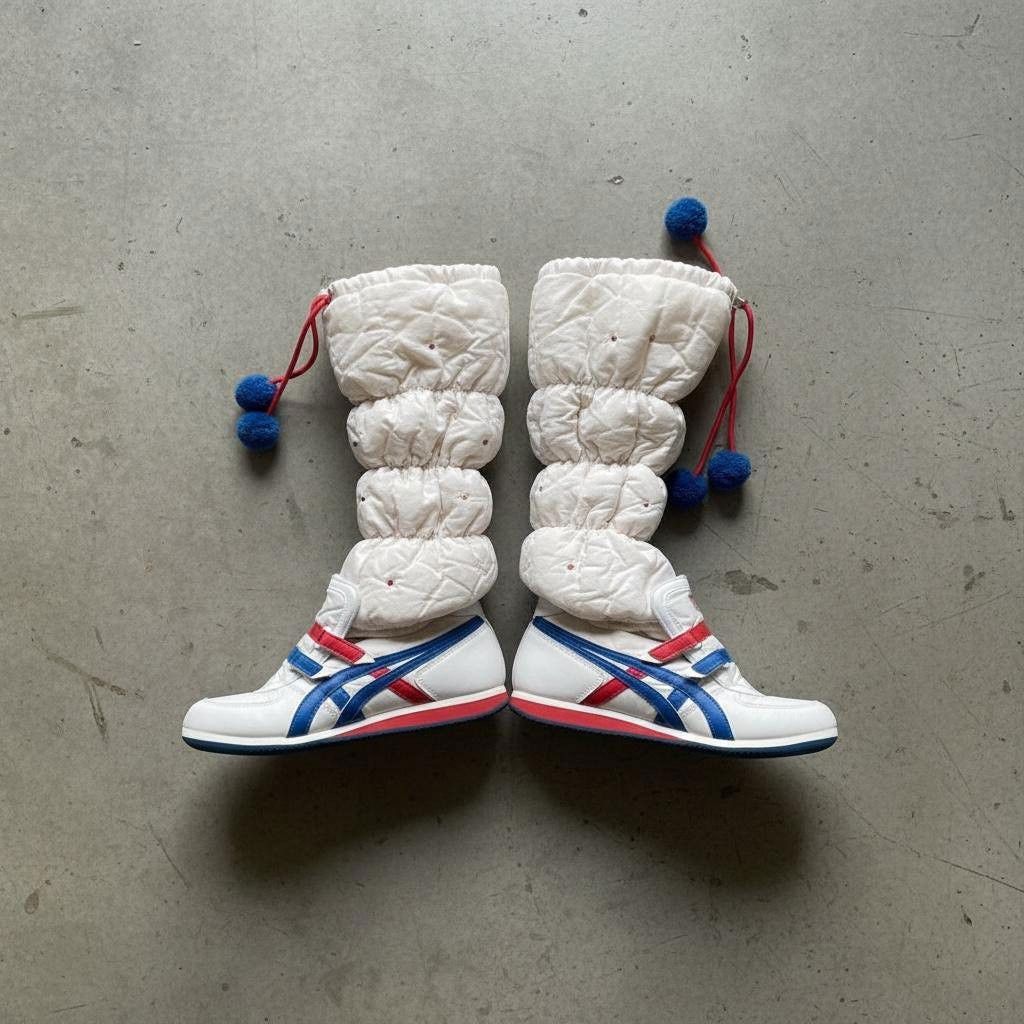 Onitsuka Tiger The Onitsuka Tiger Bubble High Knee Flats Winter Heaven Size US 10 / IT 40 - 1 Thumbnail