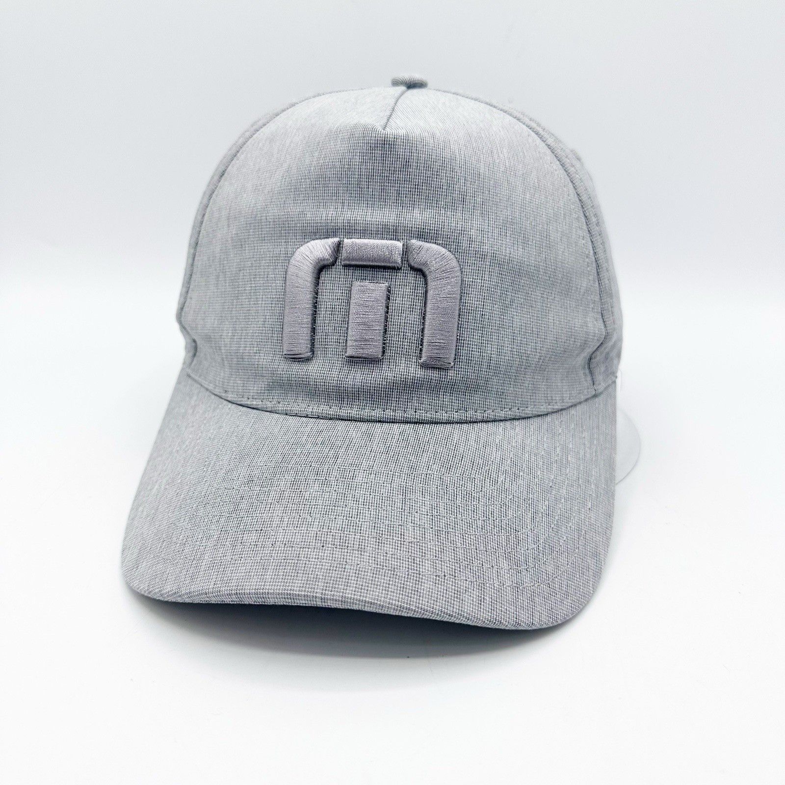 TravisMathew Travis Mathew GOLF Men's Snapback Top Shelf Hat Light Gray Size ONE SIZE - 1 Thumbnail